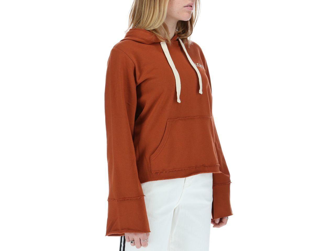 Poleron Mujer Flare Out Terracota-3