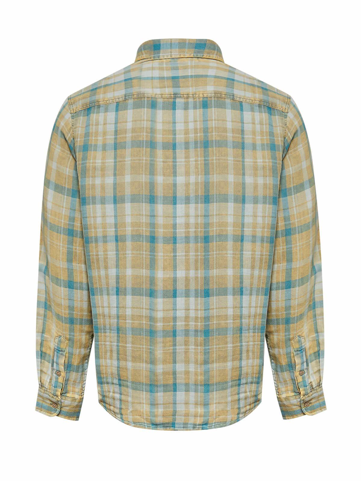 Camisa Algodón Orgánico Hombre Bradford Verde-1