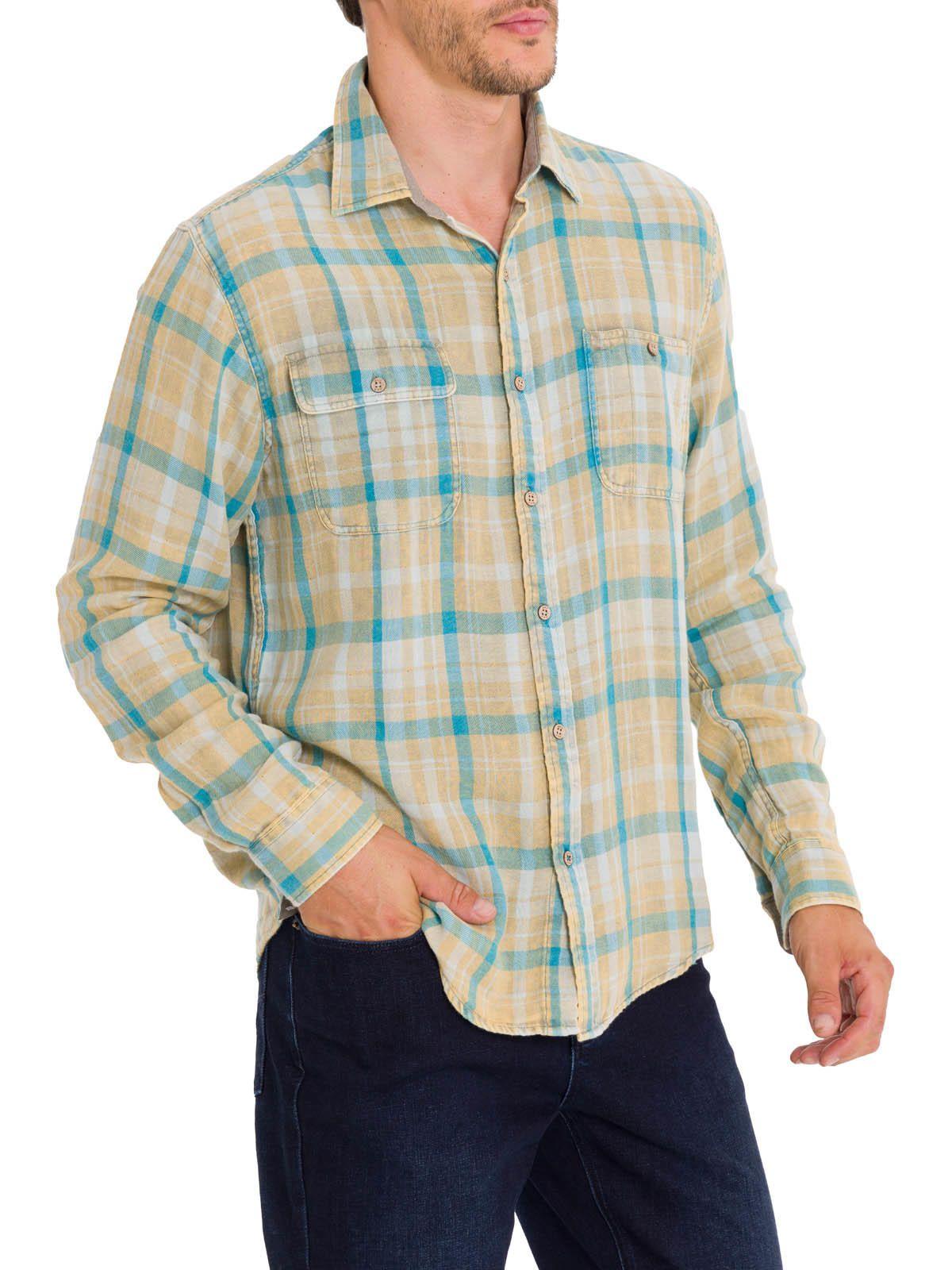 Camisa Algodón Orgánico Hombre Bradford Verde-4