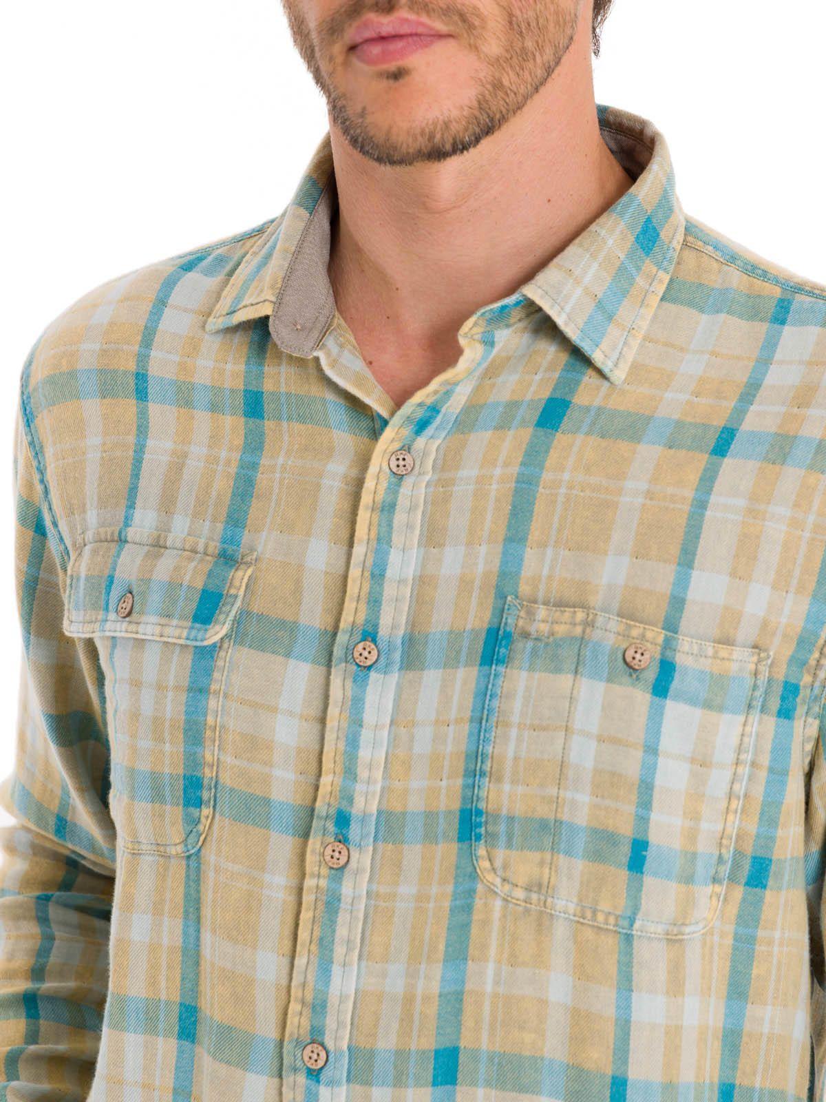 Camisa Algodón Orgánico Hombre Bradford Verde-7