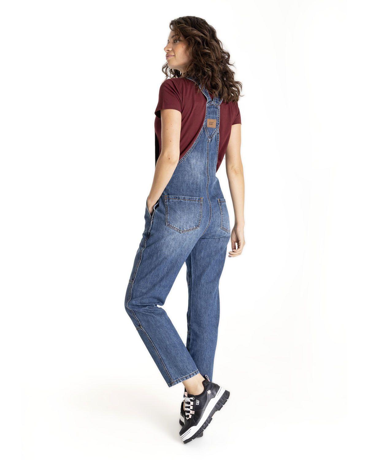 Jardinera Mujer W Foundation Denim O Azul-3
