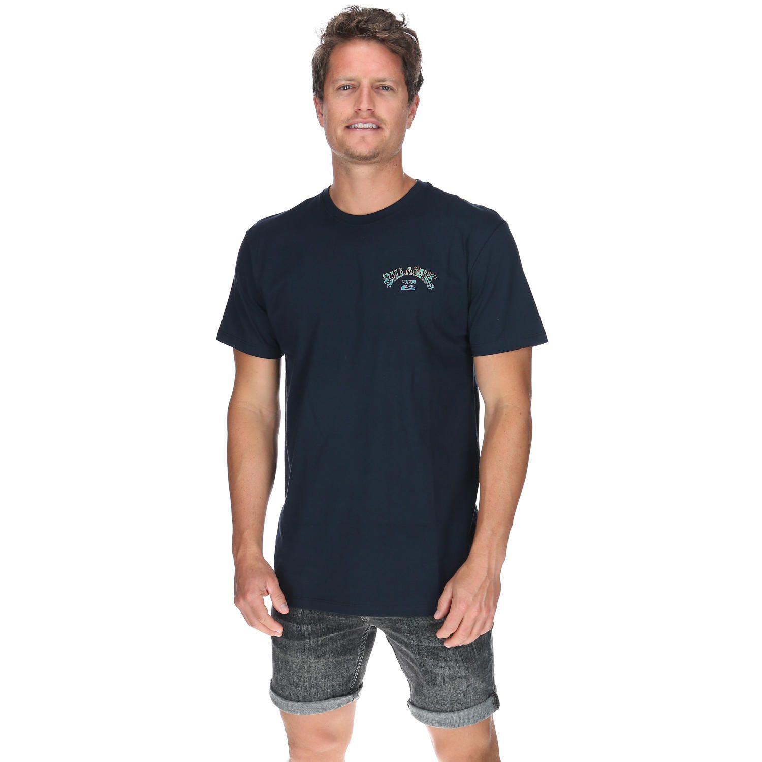 Polera M/C Hombre Arch Fill Ss Negro-0