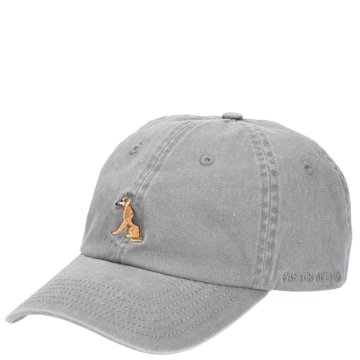 Jockey Algodón Unisex Cap Pastor Aleman Gris-0