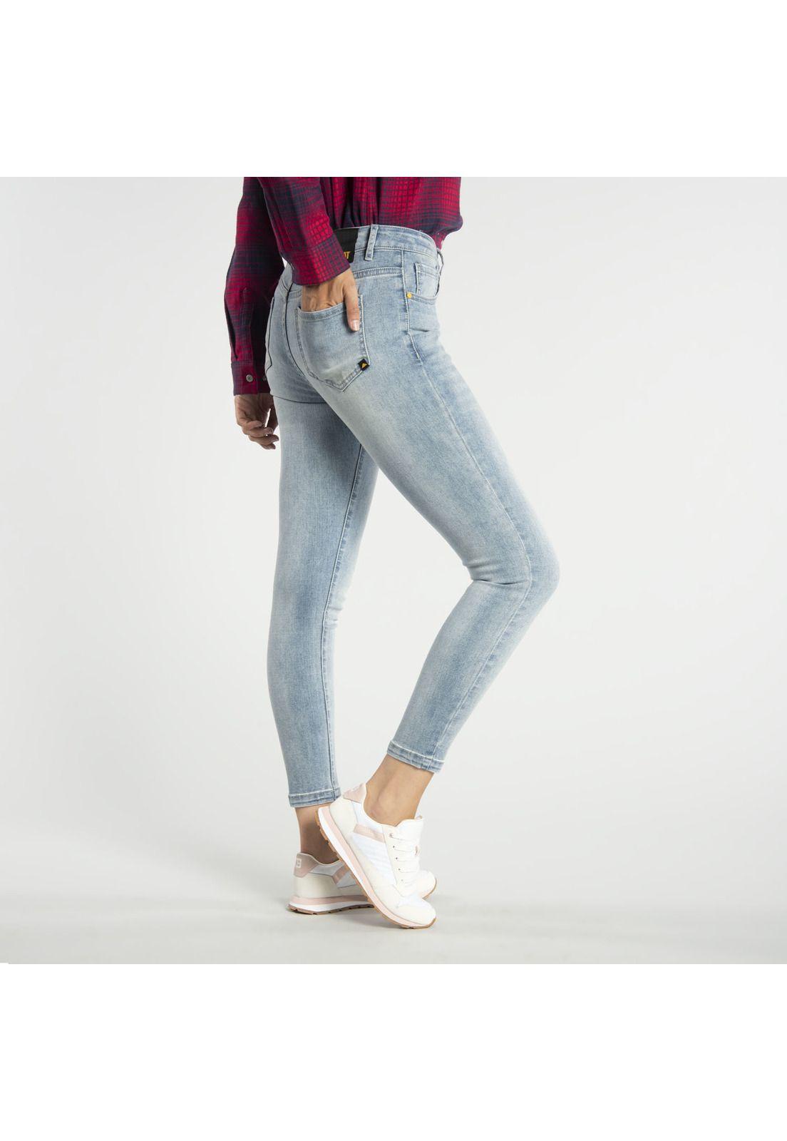 Jeans Mujer Symbol Skinny Celeste-1