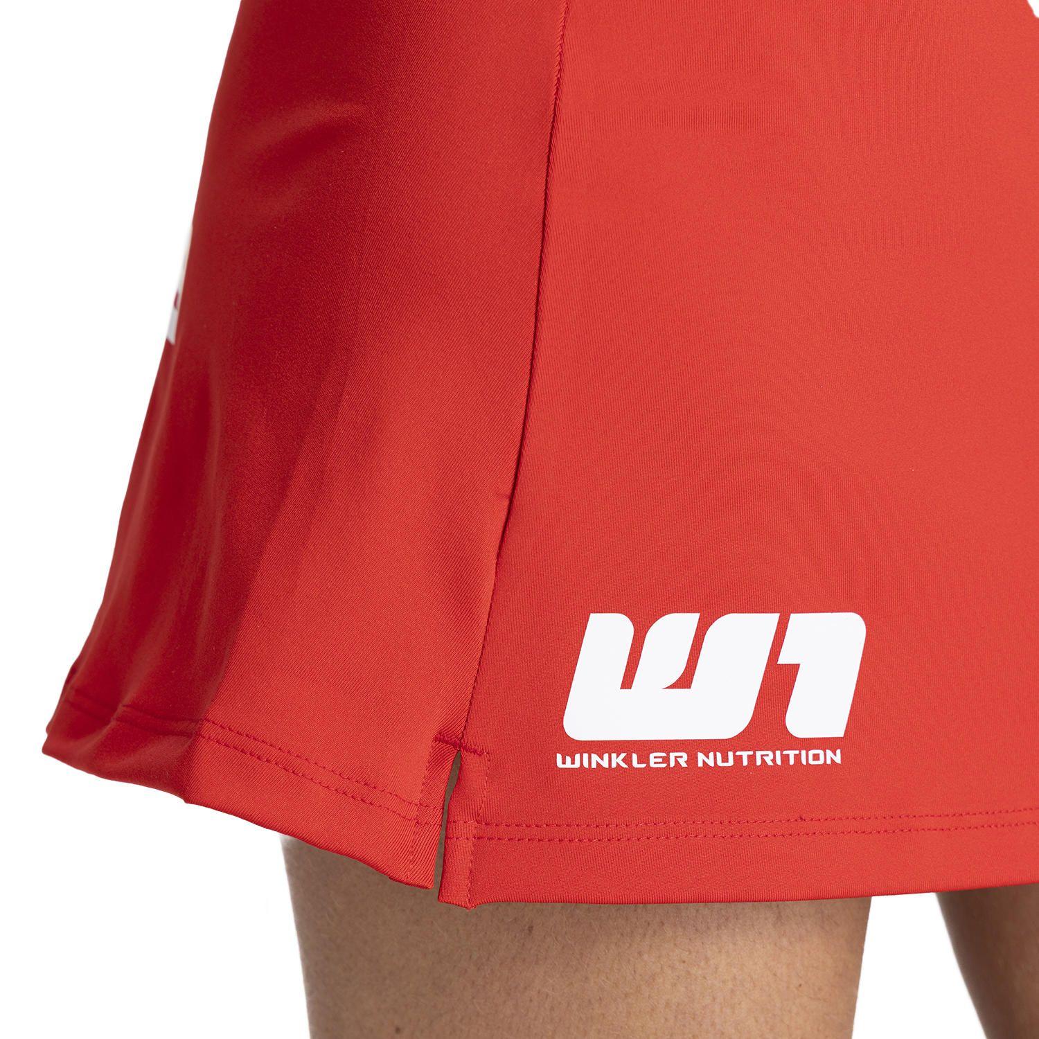 Falda Federación Hockey "Local" Mujer Rojo-8