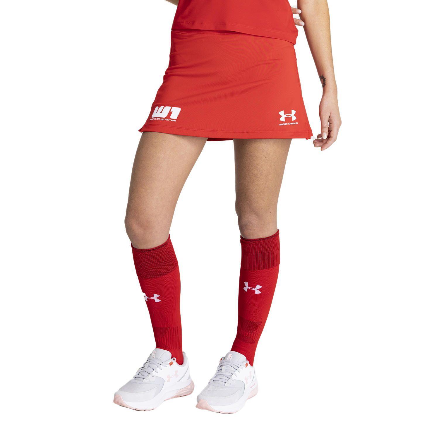 Falda Federación Hockey "Local" Mujer Rojo-0
