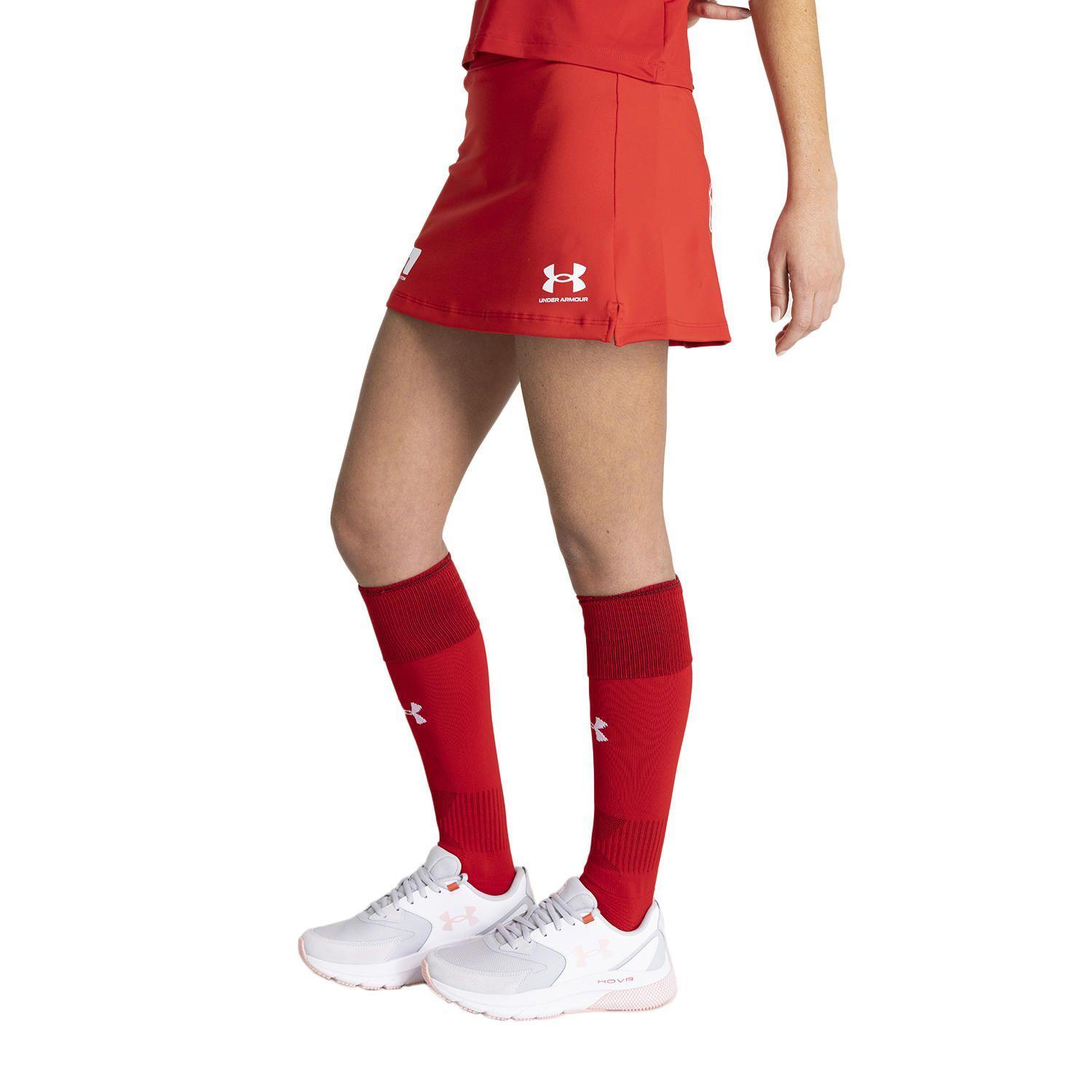 Falda Federación Hockey "Local" Mujer Rojo-1