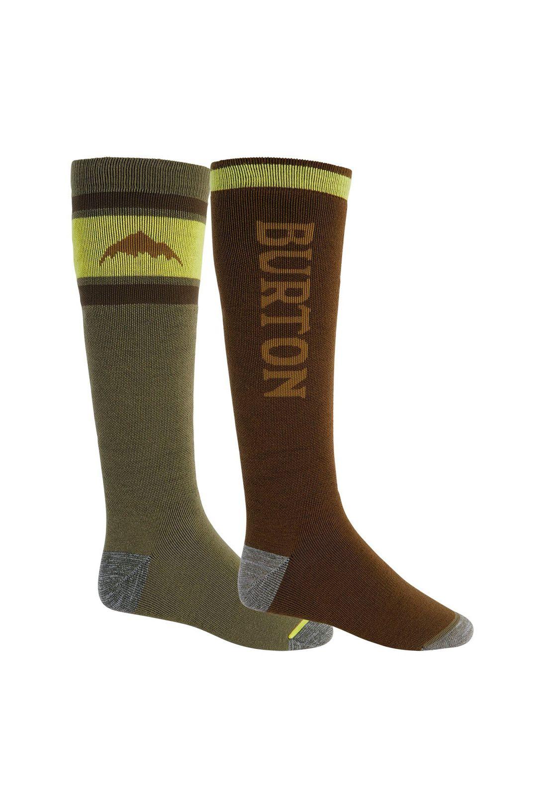 Calcetin De Ski M Weekend Mdwt 2Pack Verde Hombre Burton-0