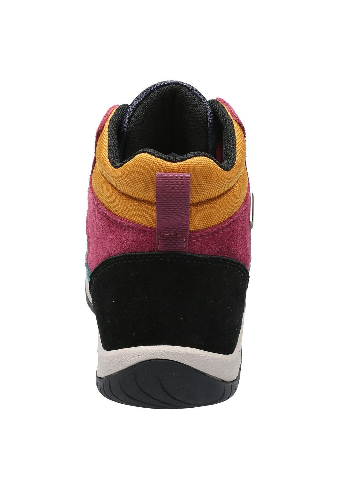 Botín Cuero Mujer Emur Azul Waterproof-6