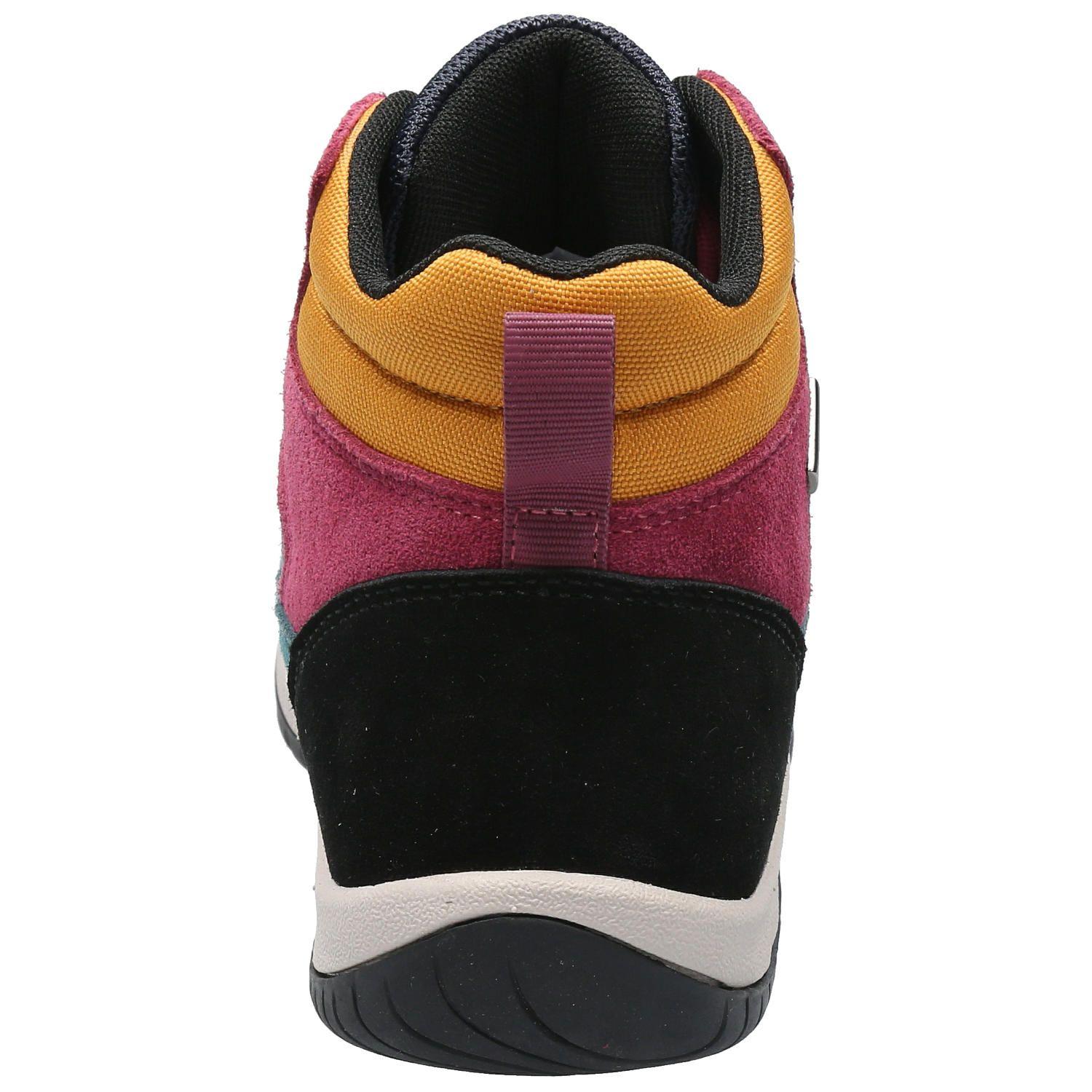Botín Cuero Mujer Emur Azul Waterproof-6