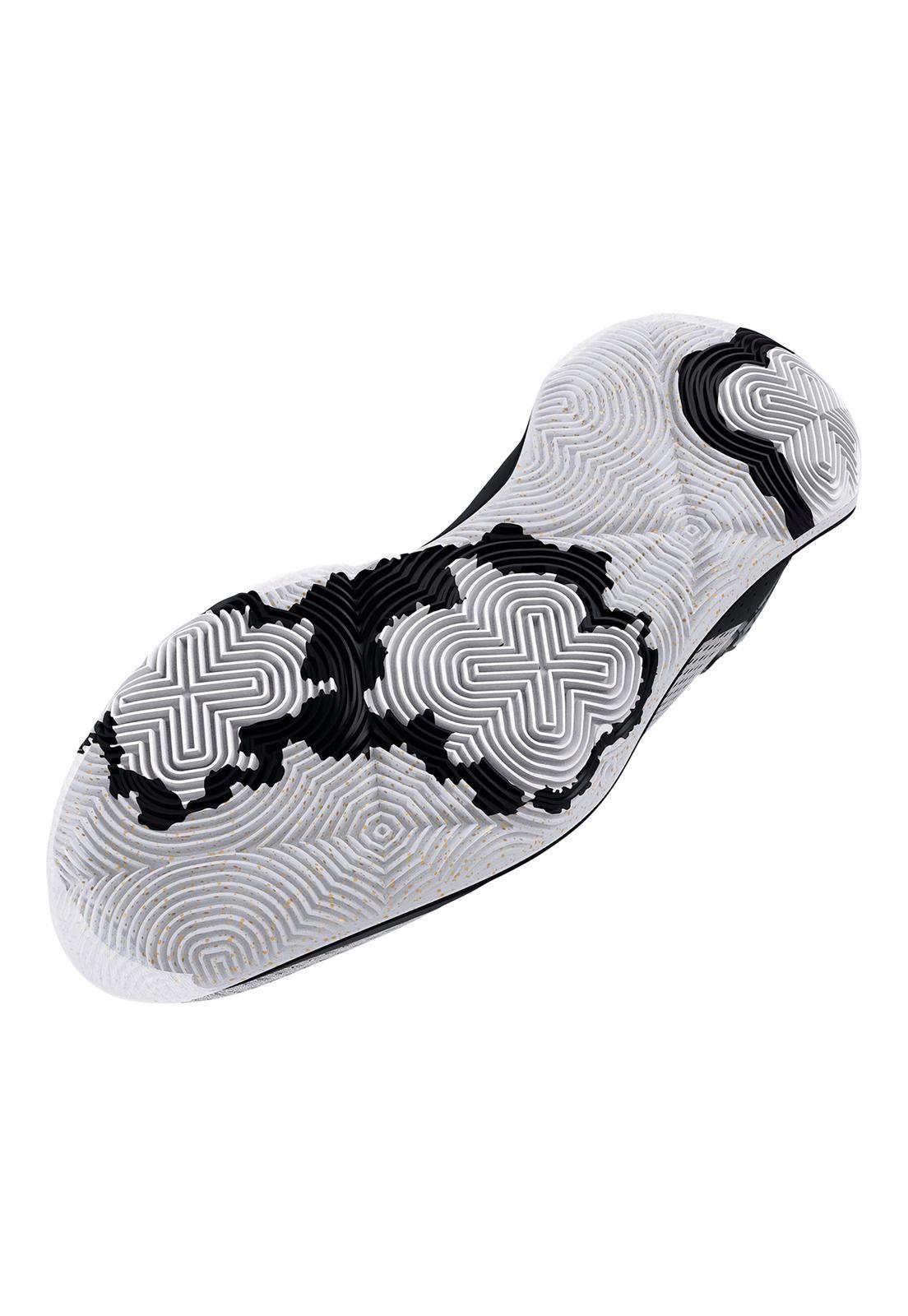 Zapatilla Ua Spawn 4 Print Unisex Blanco-3