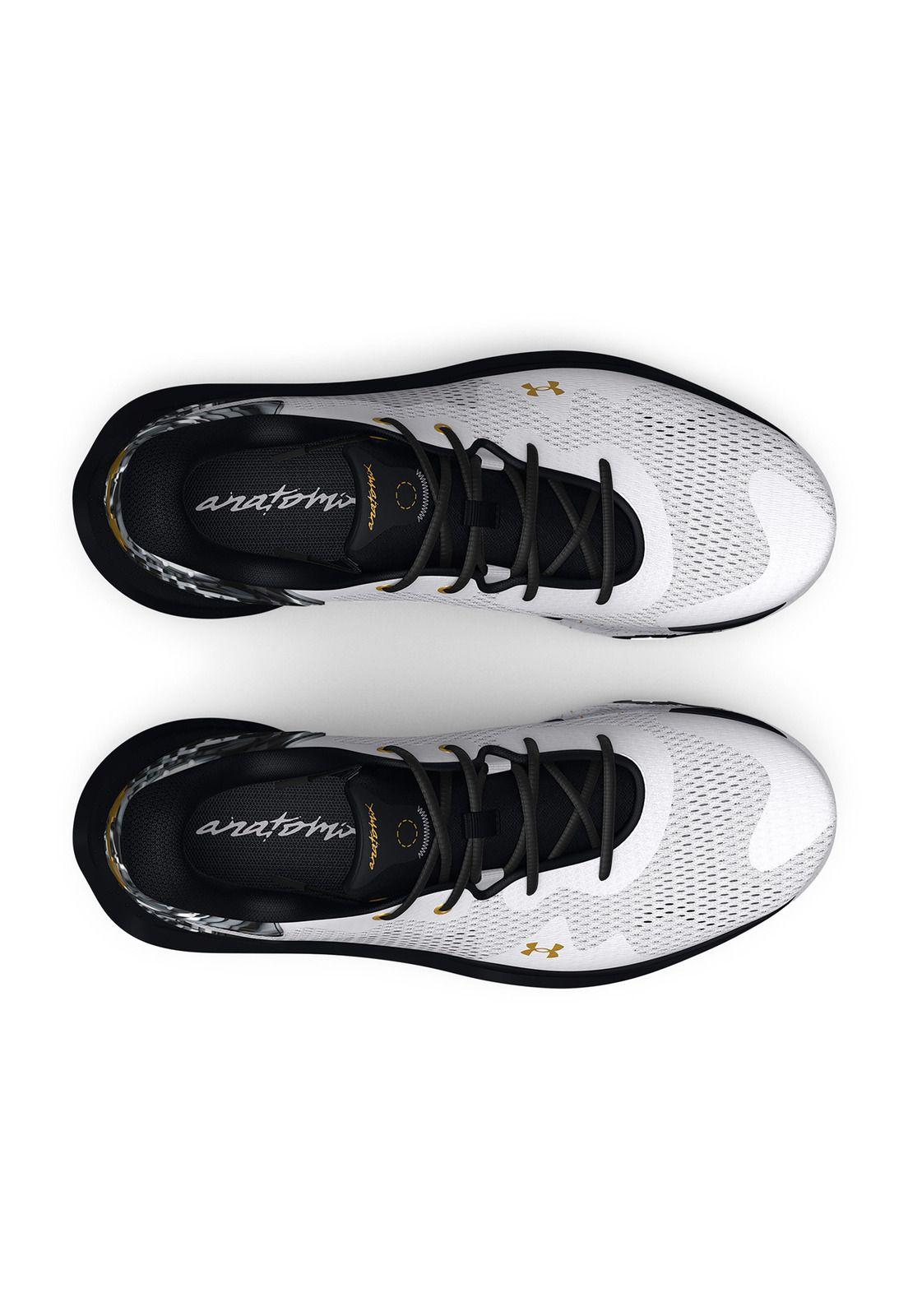 Zapatilla Ua Spawn 4 Print Unisex Blanco-4