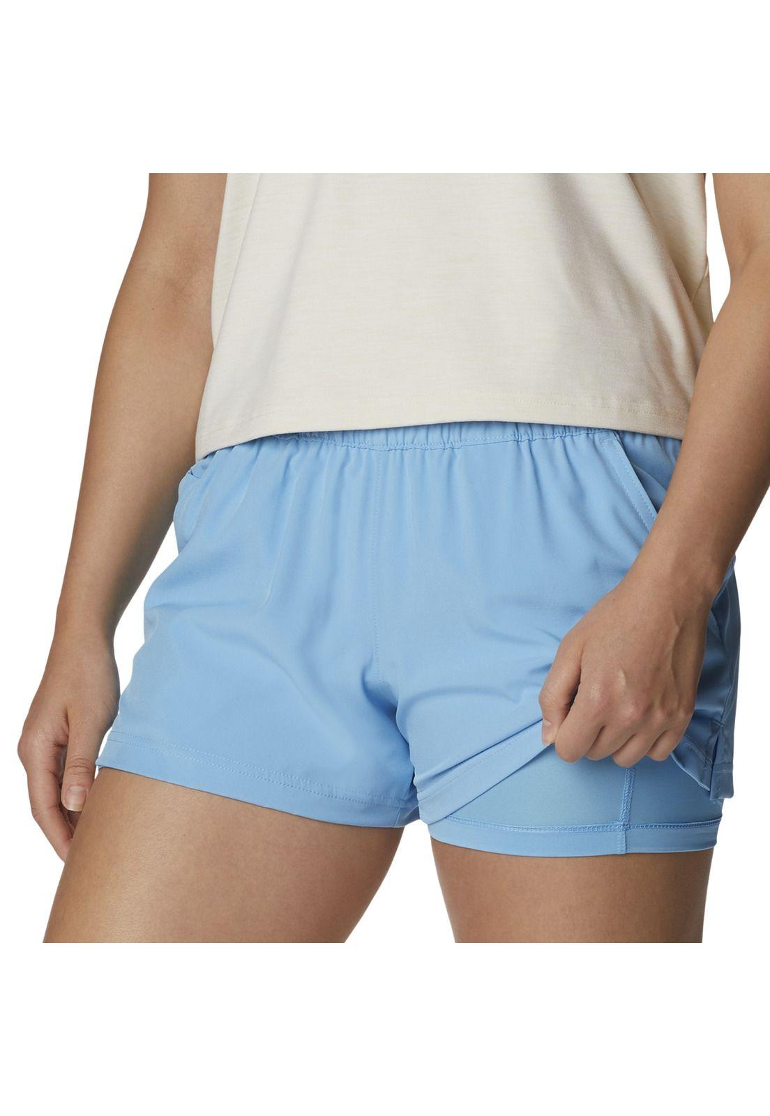 Short Alpine Chill Zero Celeste Mujer-6