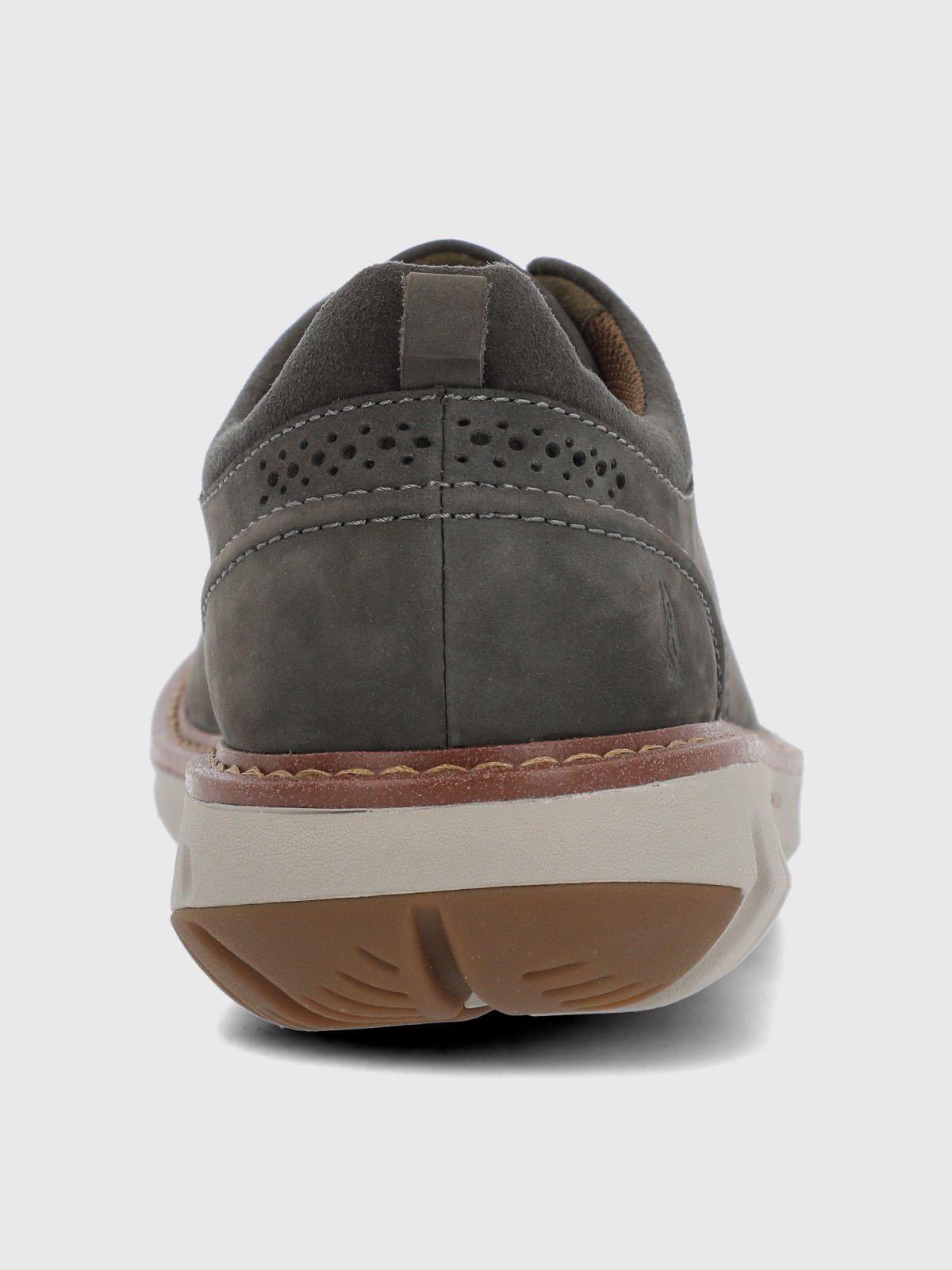 Zapato Cuero Hombre Smart Derby Gris-6