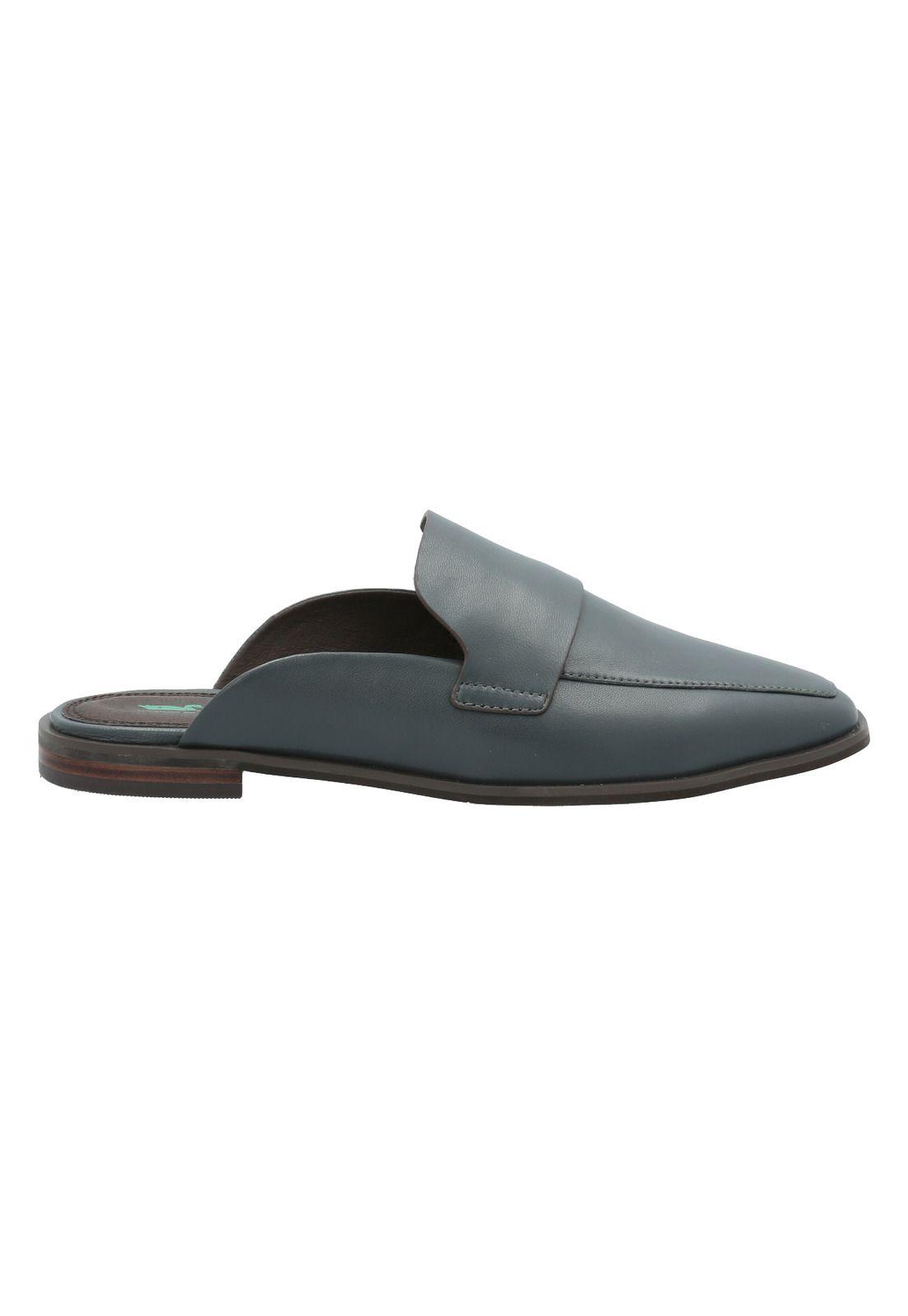 Zapato Cuero Mujer Somel Gris -0