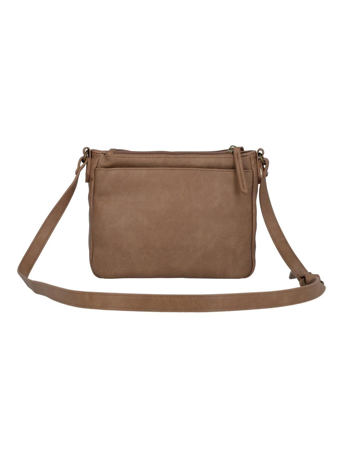 Cartera Mujer Mila Cross Café-3