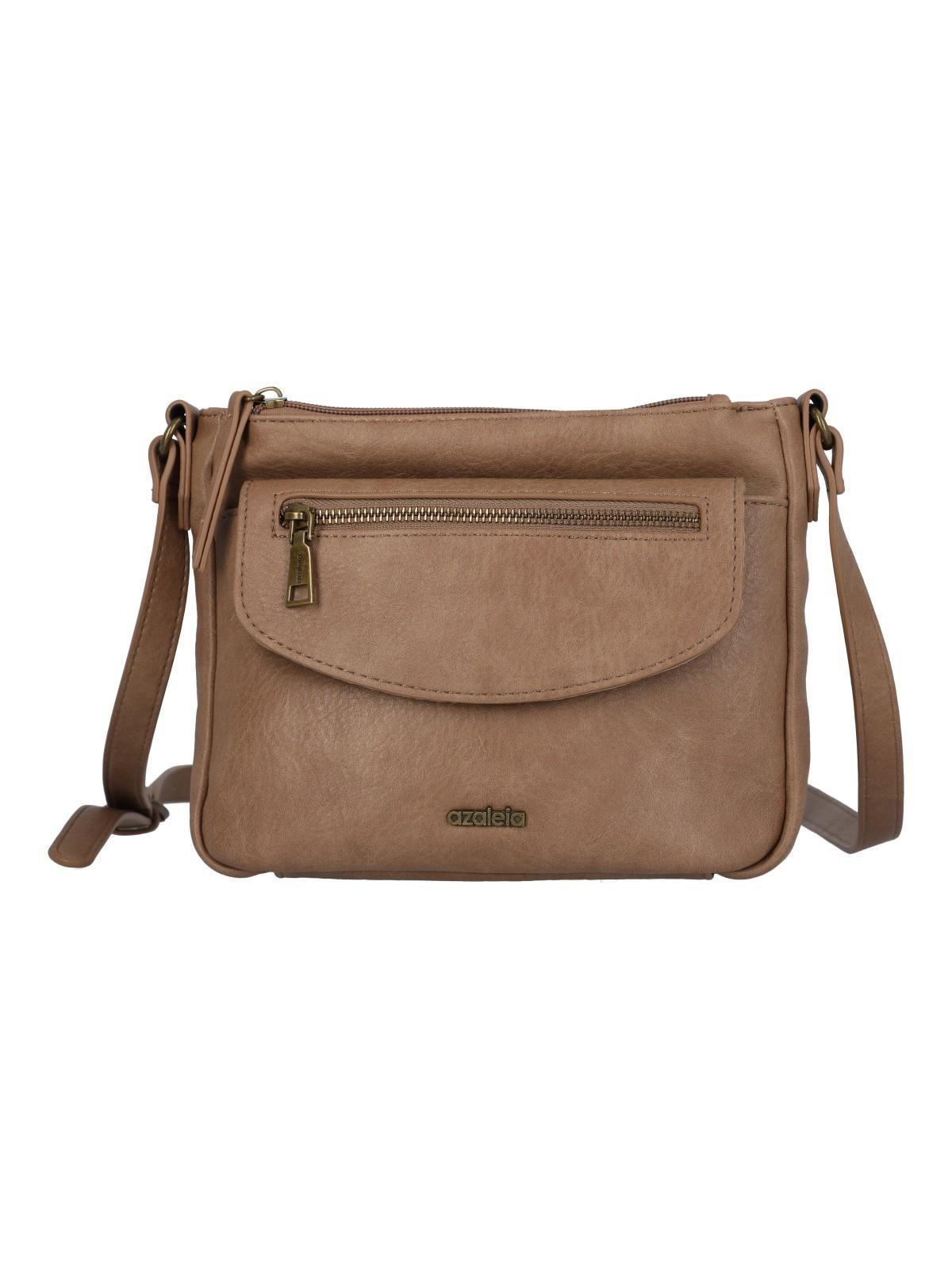 Cartera Mujer Mila Cross Café-0