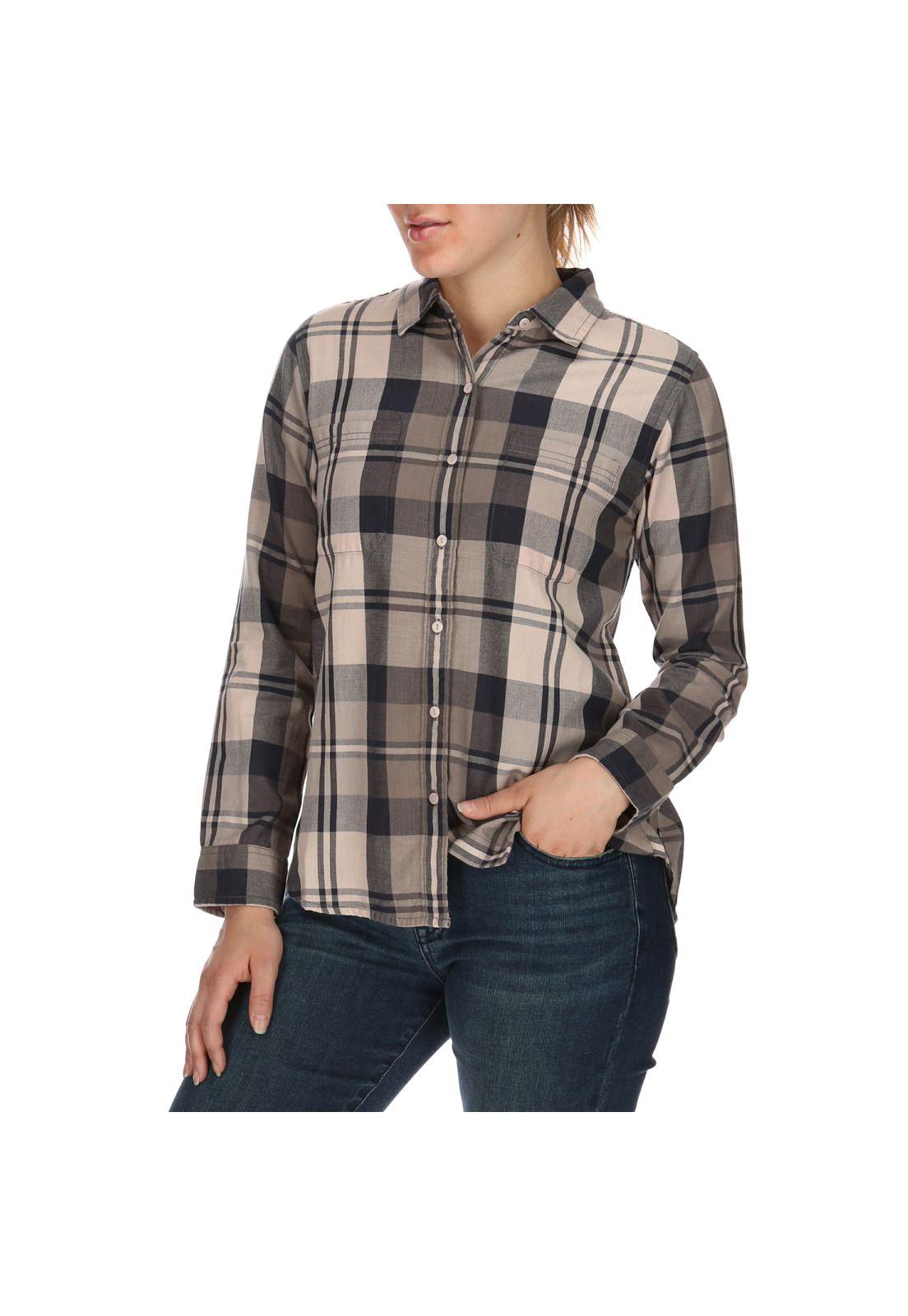 Blusa Ml Mujer Ellen L/S Shirt Algodón Multicolor-1