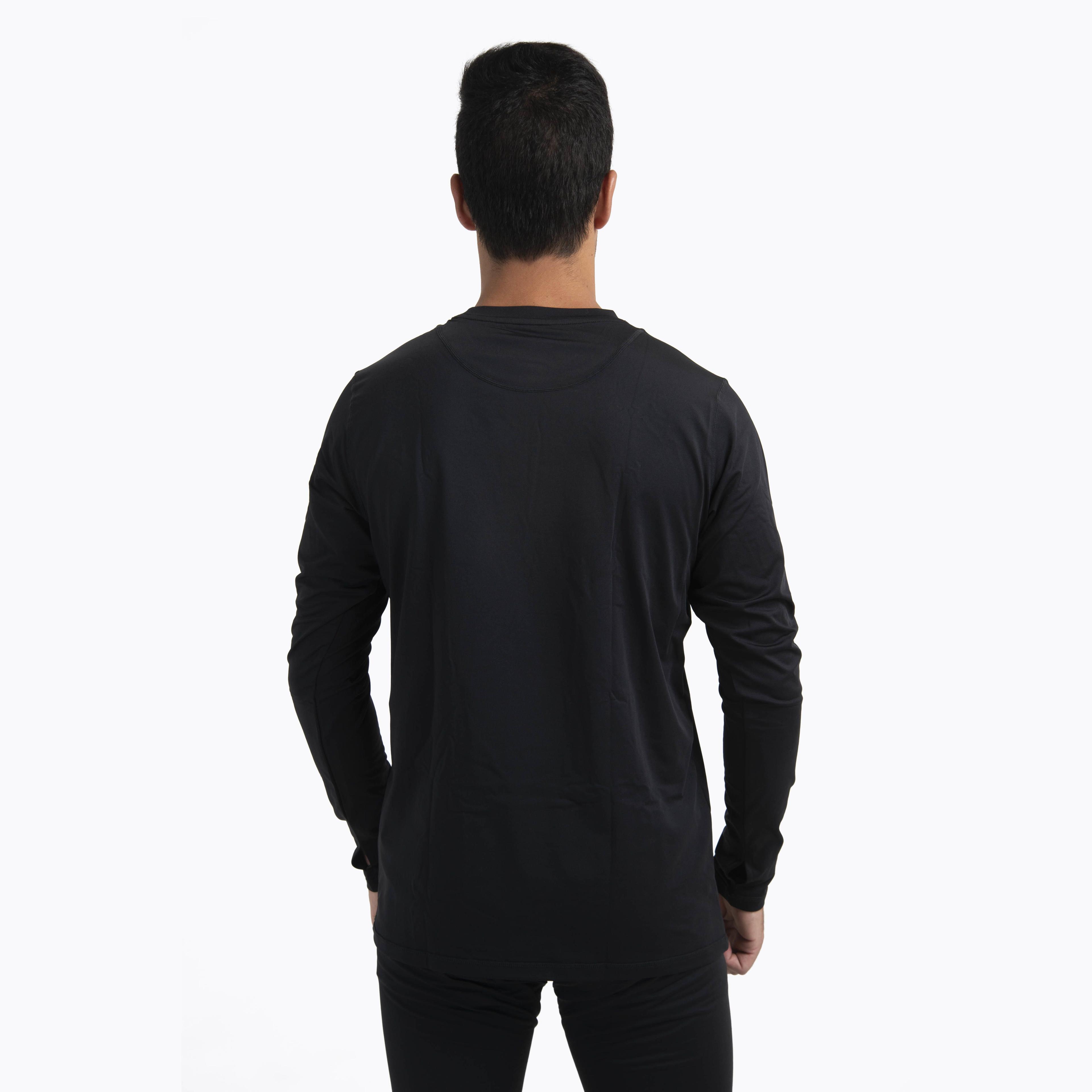 Primera Capa Superior Hombre First Layer Negro-3
