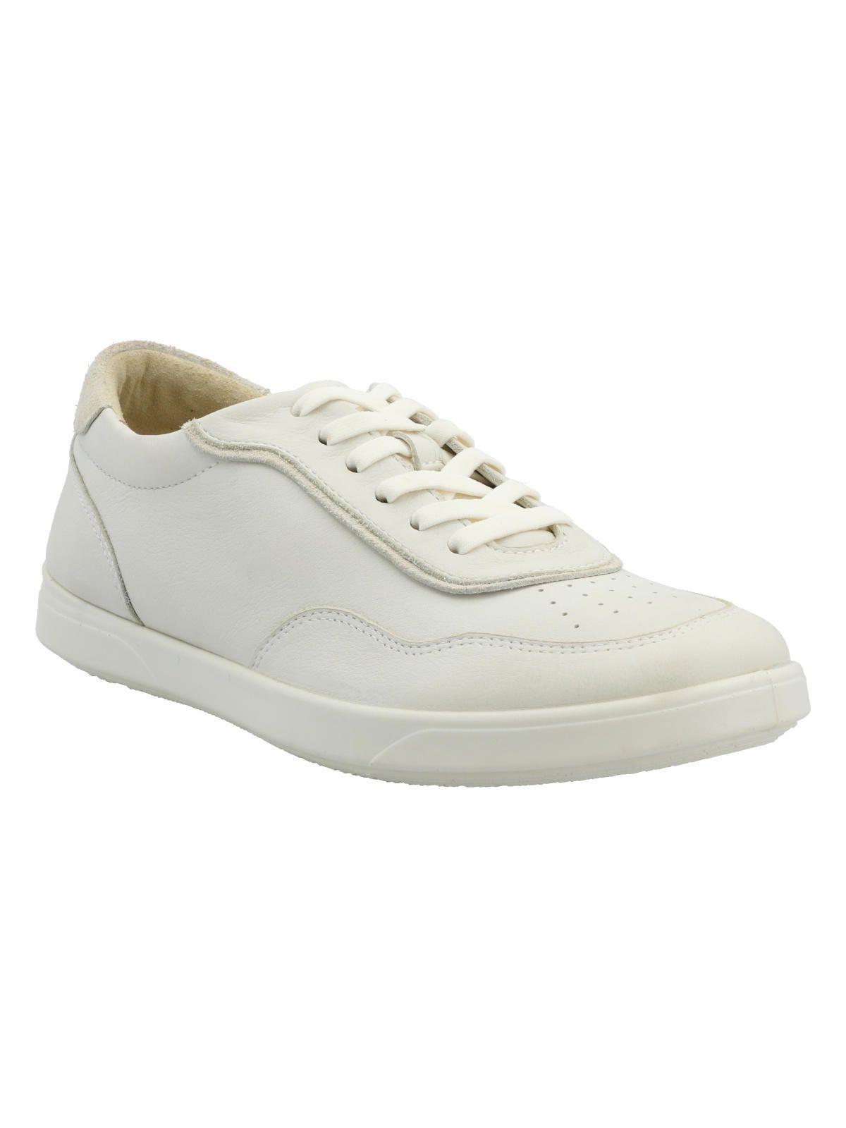 Zapatilla Cuero Mujer Clive Blanco-1