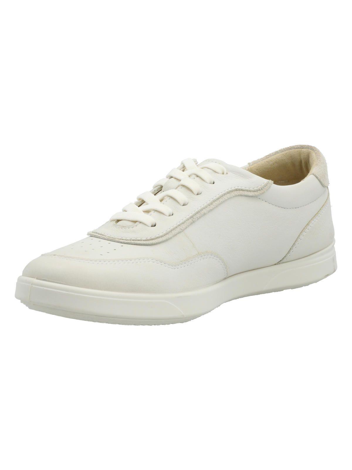 Zapatilla Cuero Mujer Clive Blanco-4