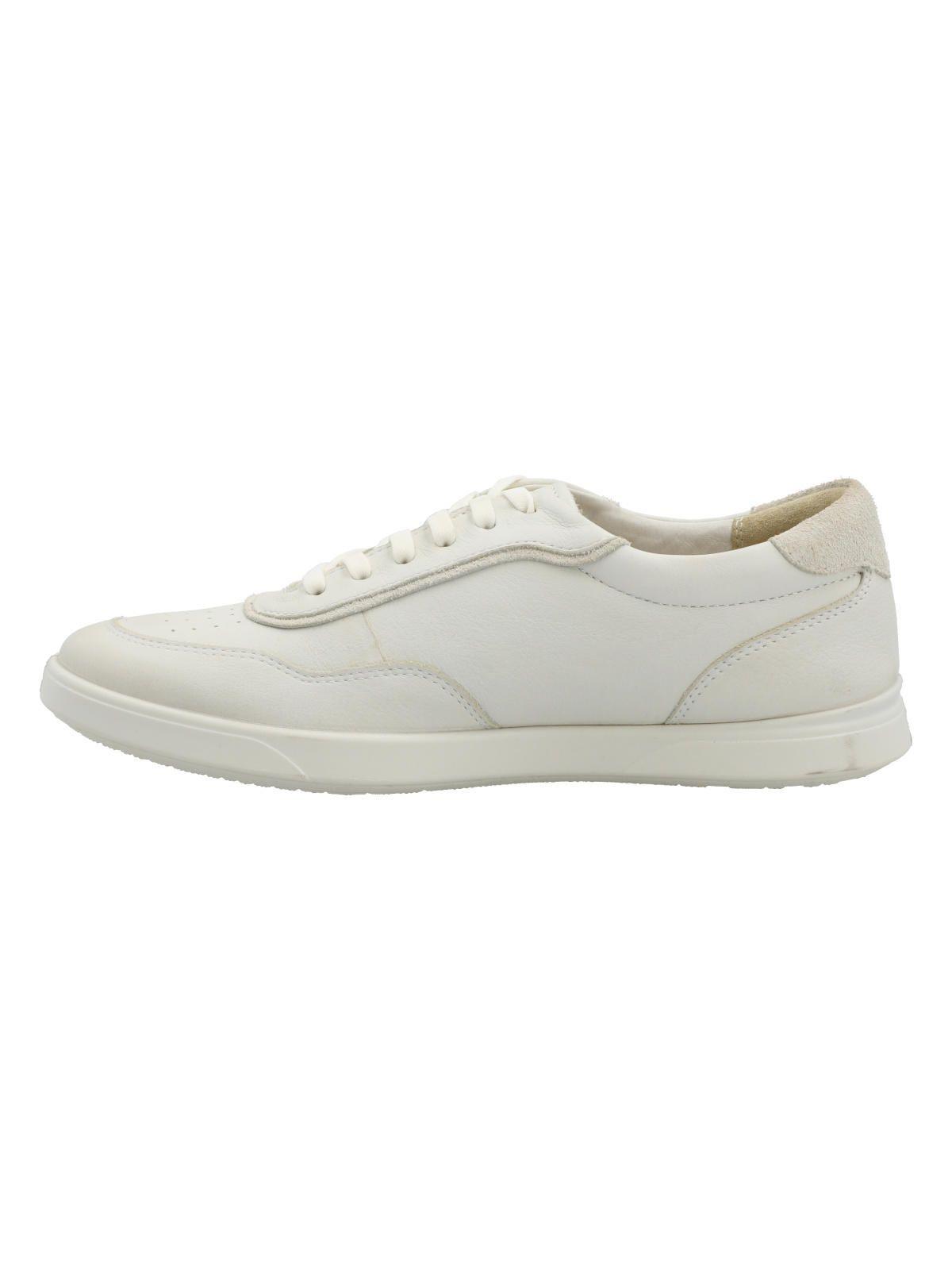 Zapatilla Cuero Mujer Clive Blanco-5