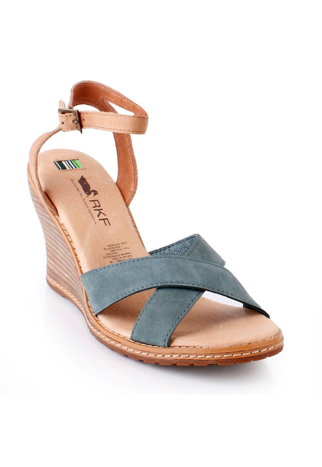 Sandalia Iana Rockford Azul-0