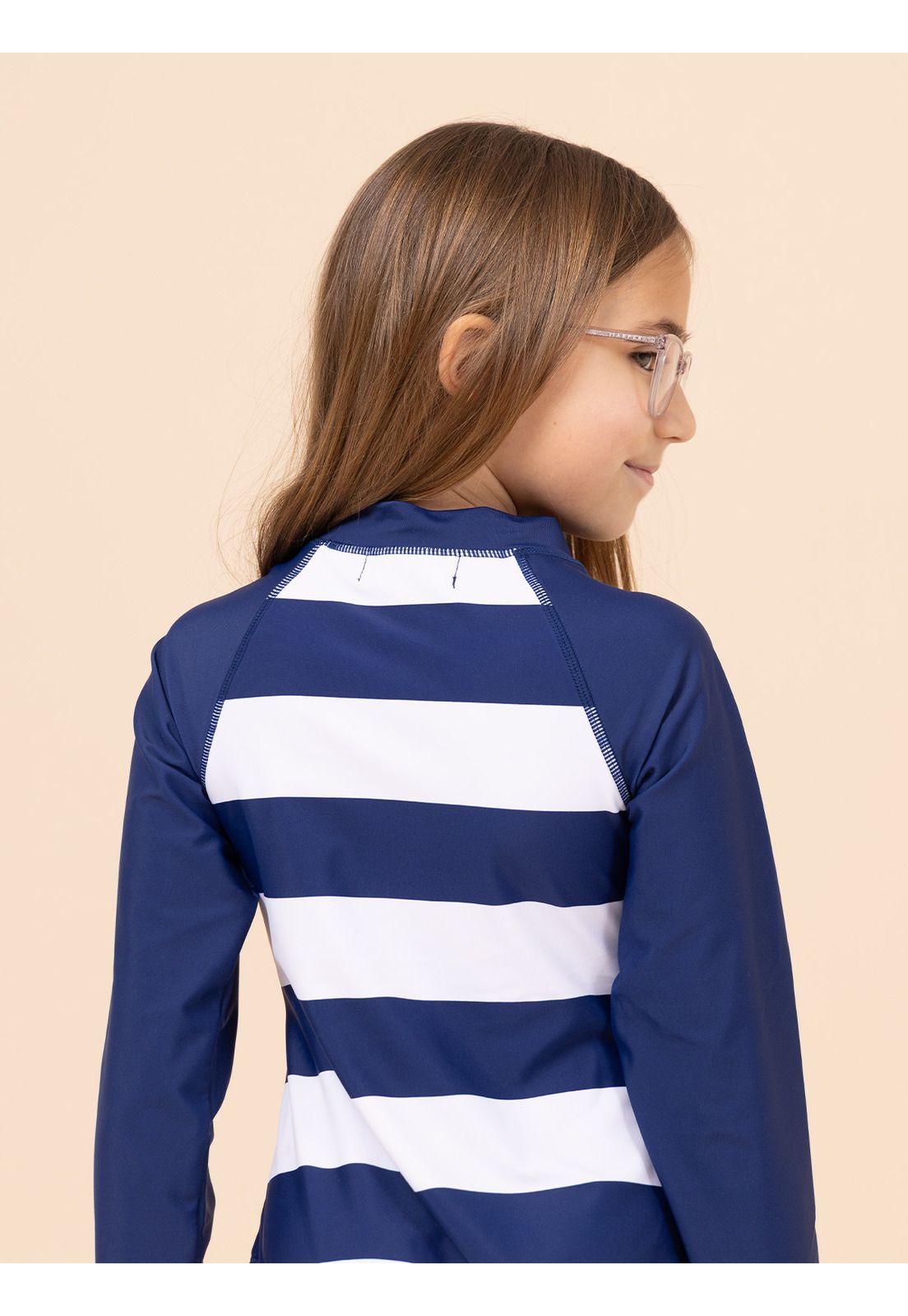 Traje De Baño Niña Miranda Azul-3