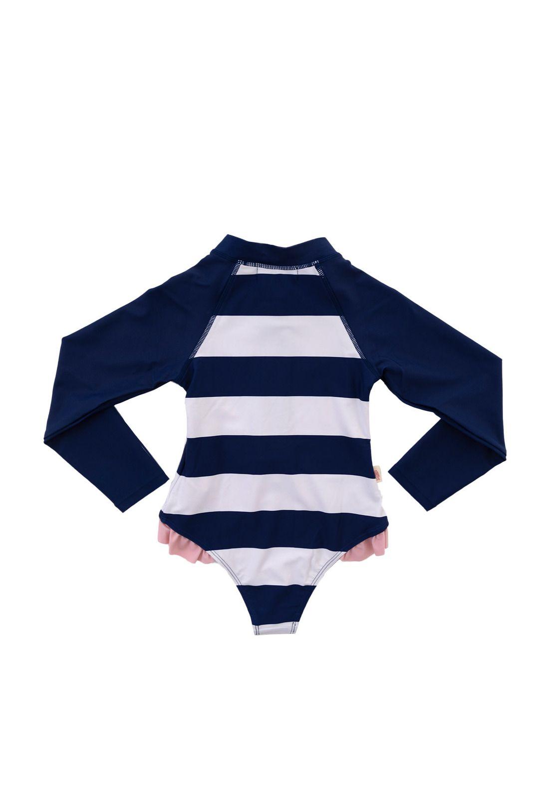 Traje De Baño Niña Miranda Azul-4