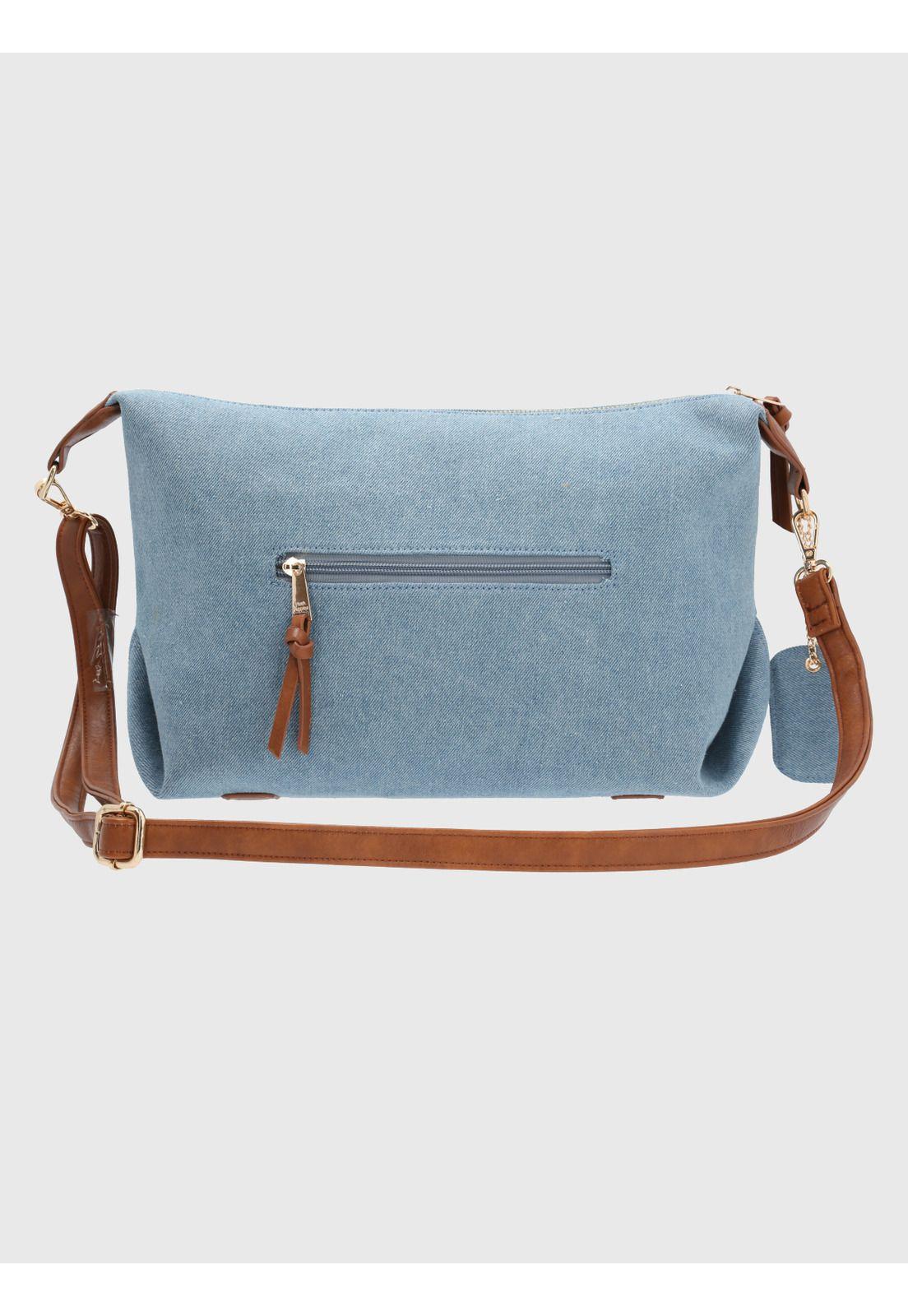 Cartera Ecocuero Denim Jake Cross Mujer-2