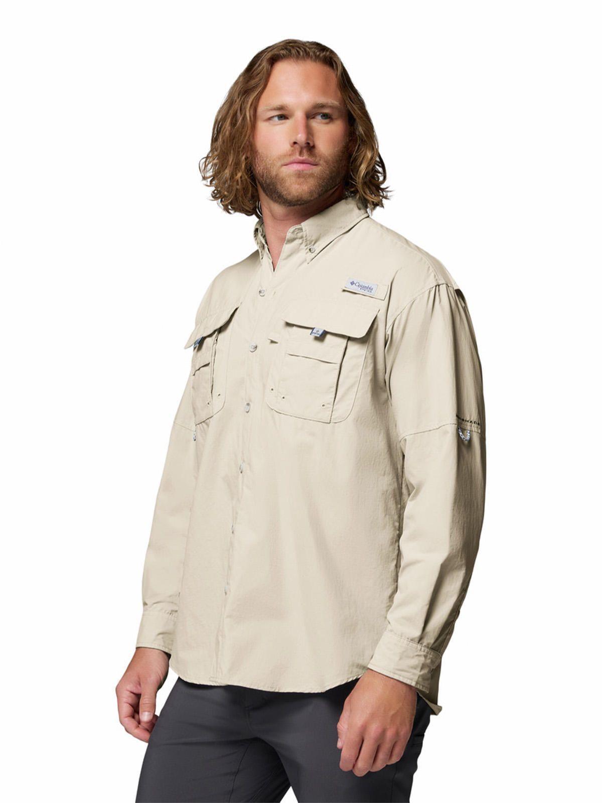 Camisa Manga Larga Hombre Bahama II Beige-1