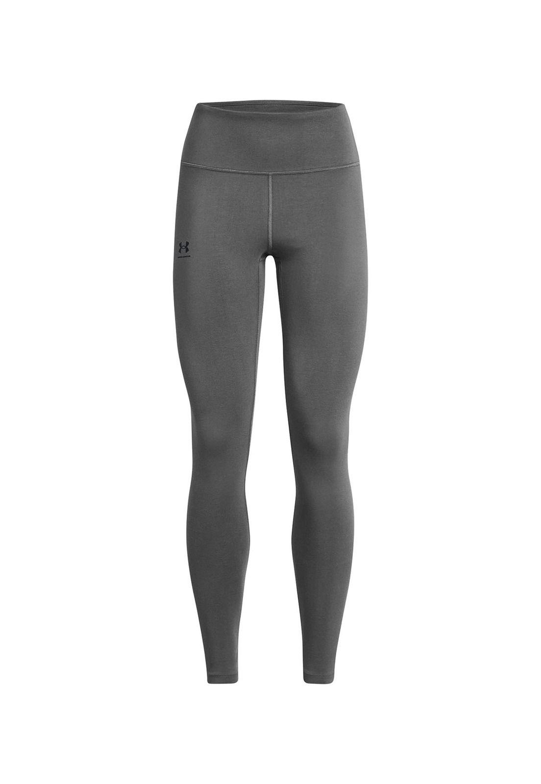 Calzas UA Rival gris para mujer-0
