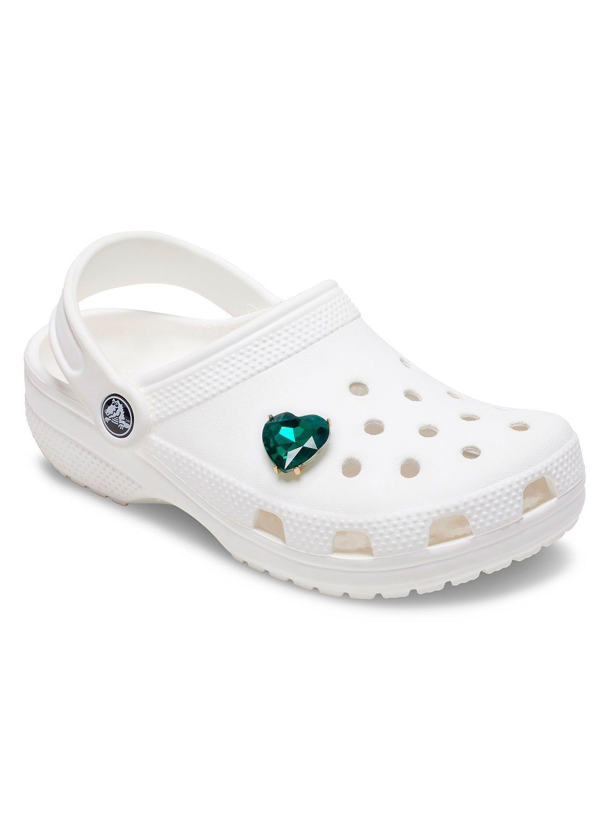 Jibbitz Crocs Corazón Esmeralda Verde-1