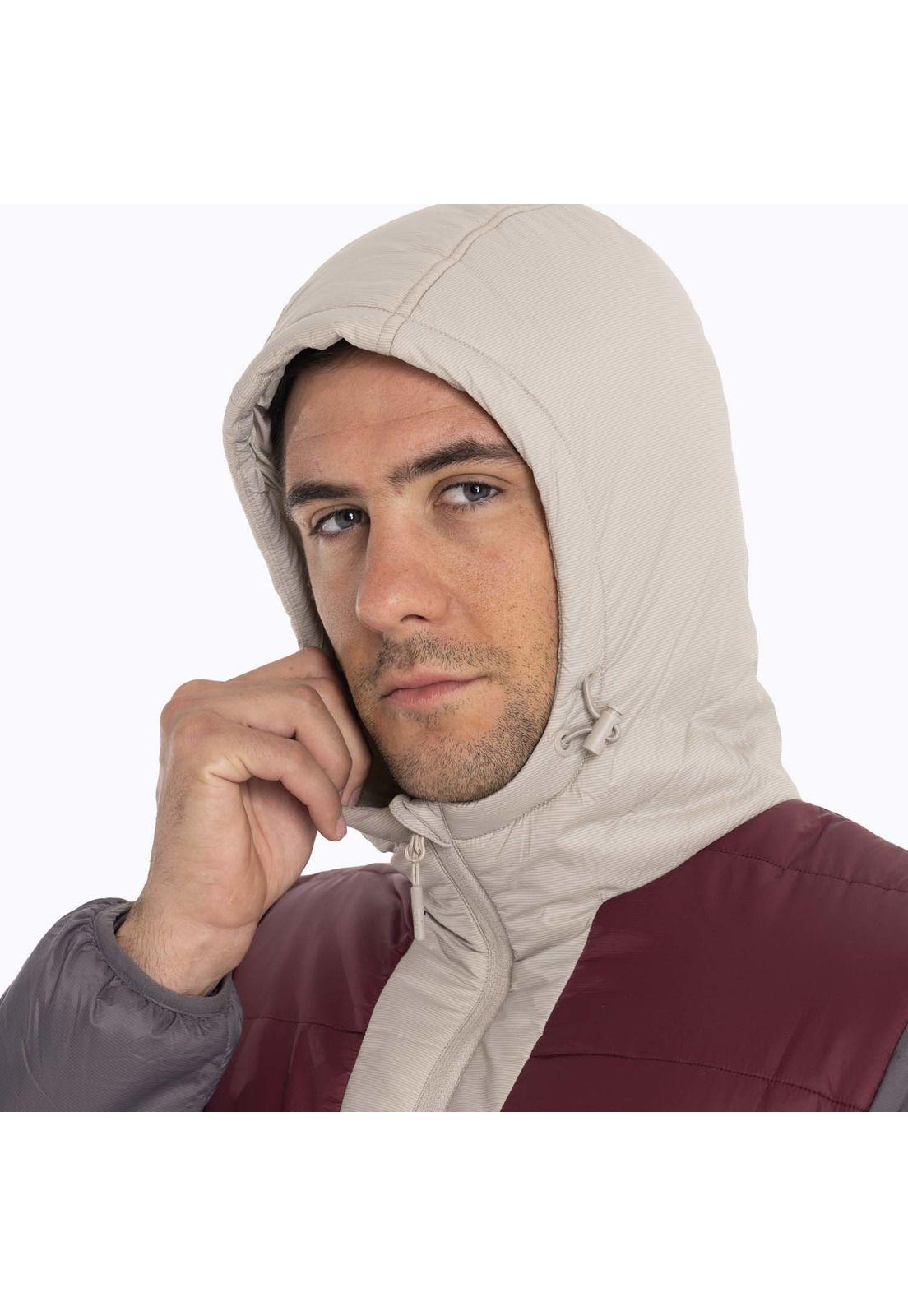 Parka Hombre Mid Zipper Burdeo Merrell-6