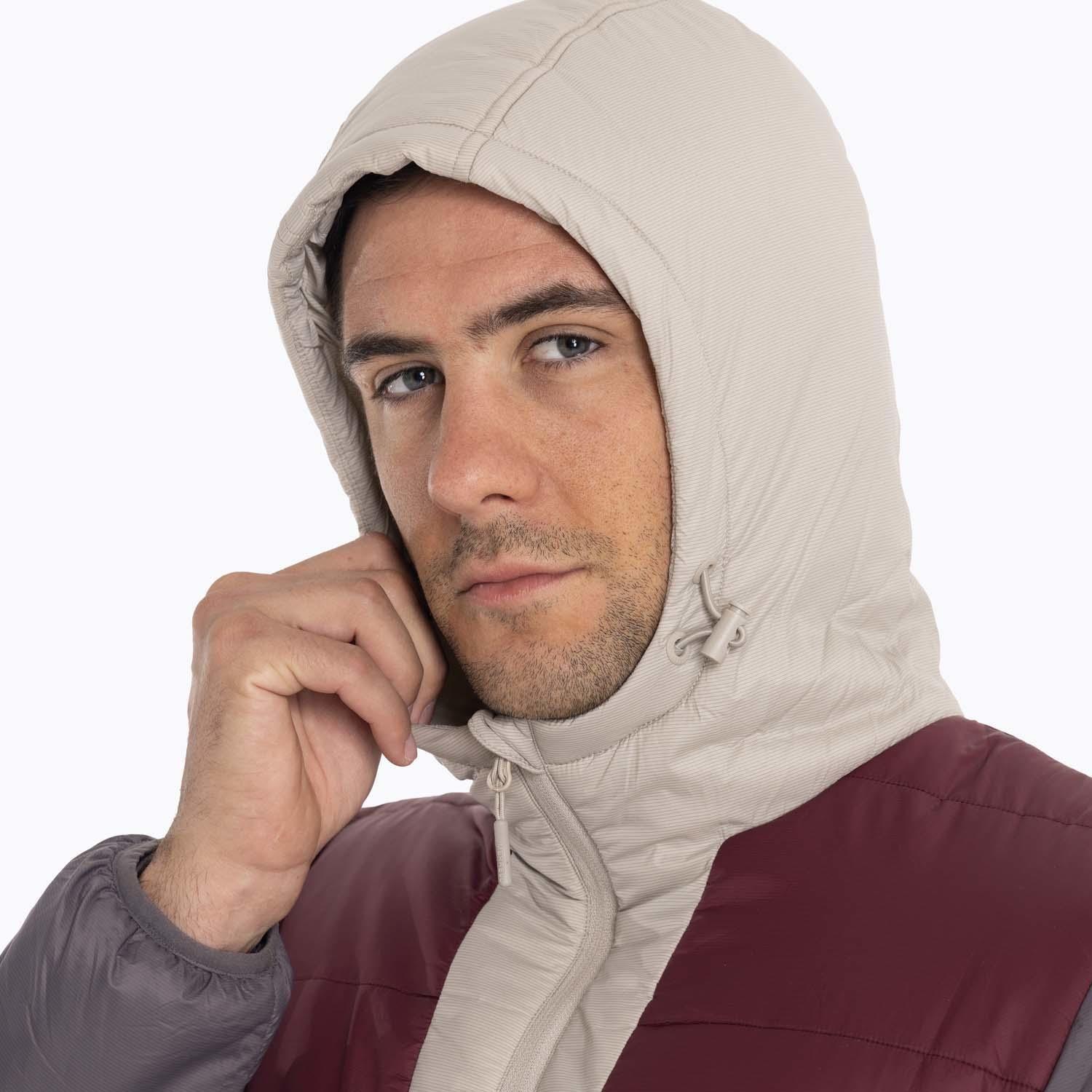 Parka Hombre Mid Zipper Burdeo Merrell-6