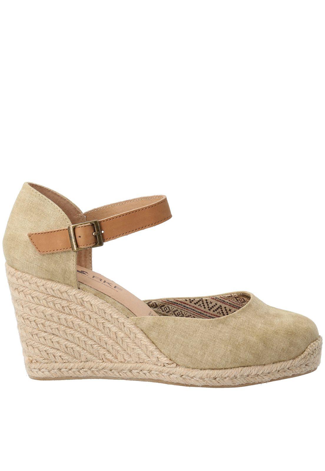 Sandalia Poliéster Claretta Beige Mujer Rockford-1