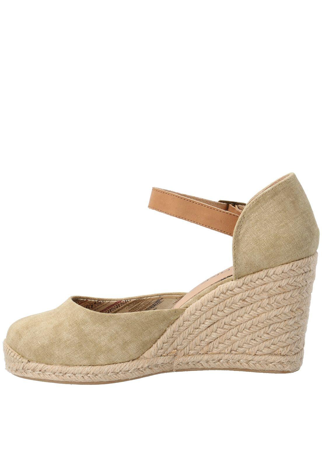 Sandalia Poliéster Claretta Beige Mujer Rockford-4