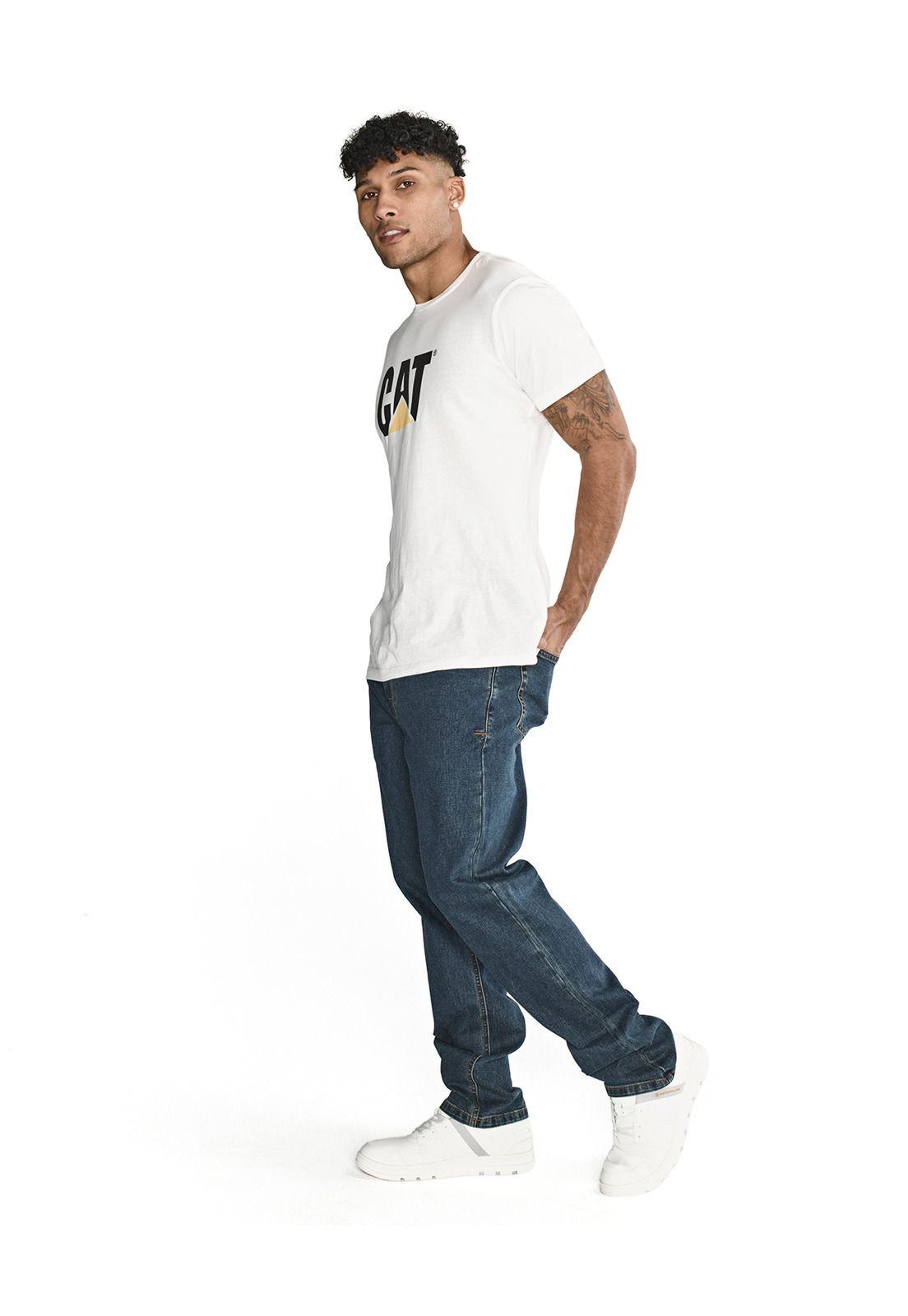 Jeans Casual Triblend Stretch Dens Azul Hombre-3