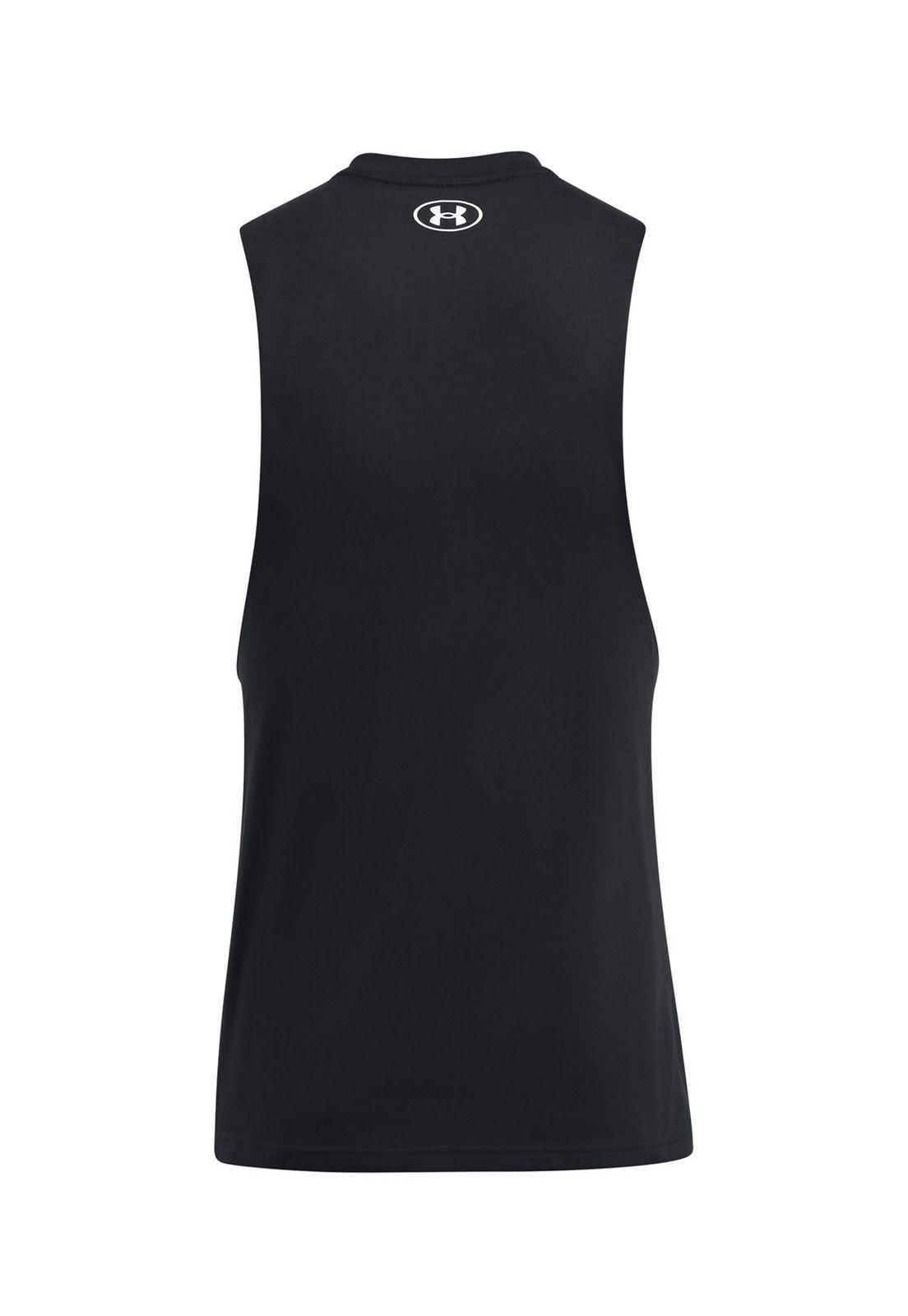 Polera sin manga PjtRck Payoff hmbre Negro-1