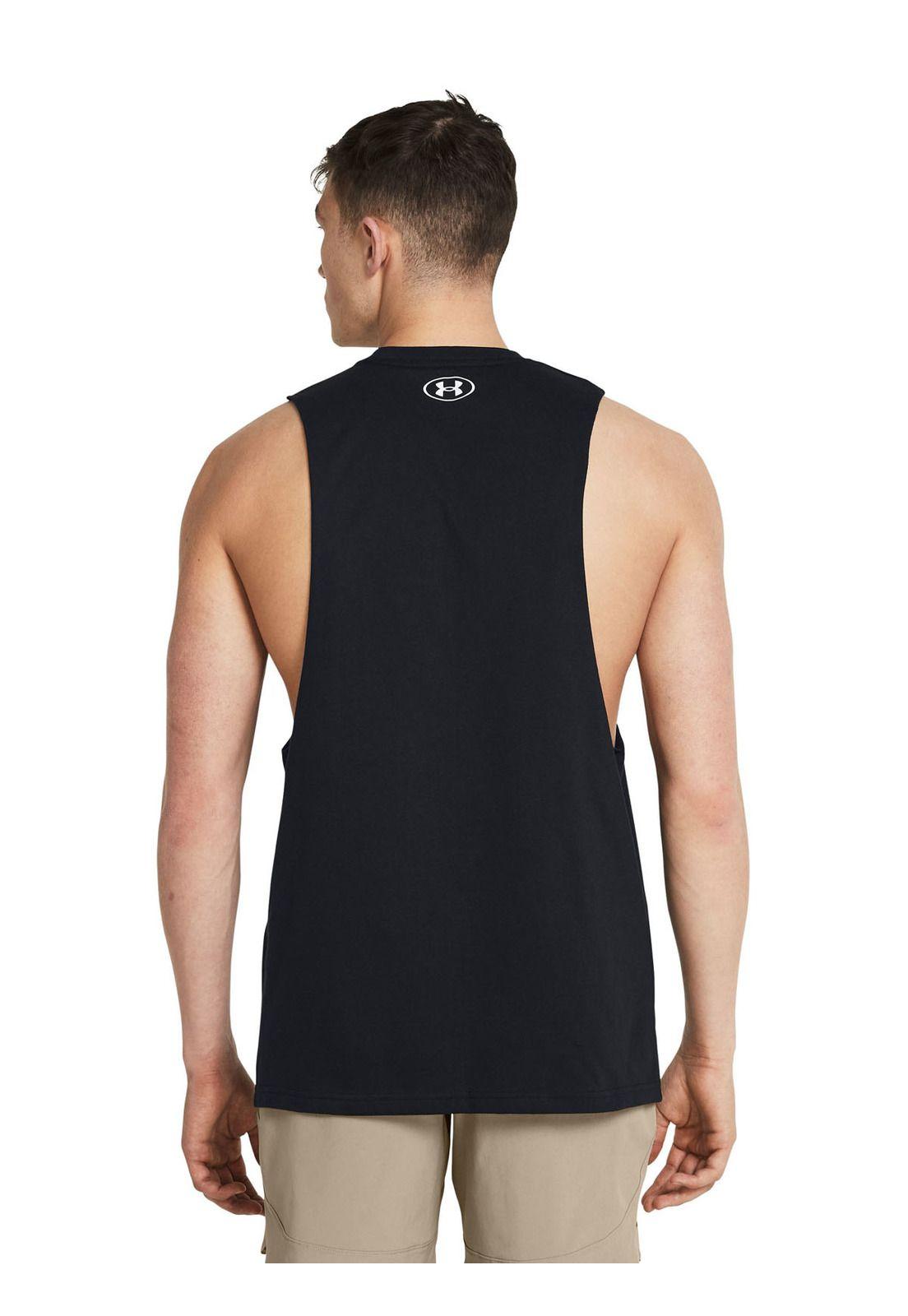 Polera sin manga PjtRck Payoff hmbre Negro-4