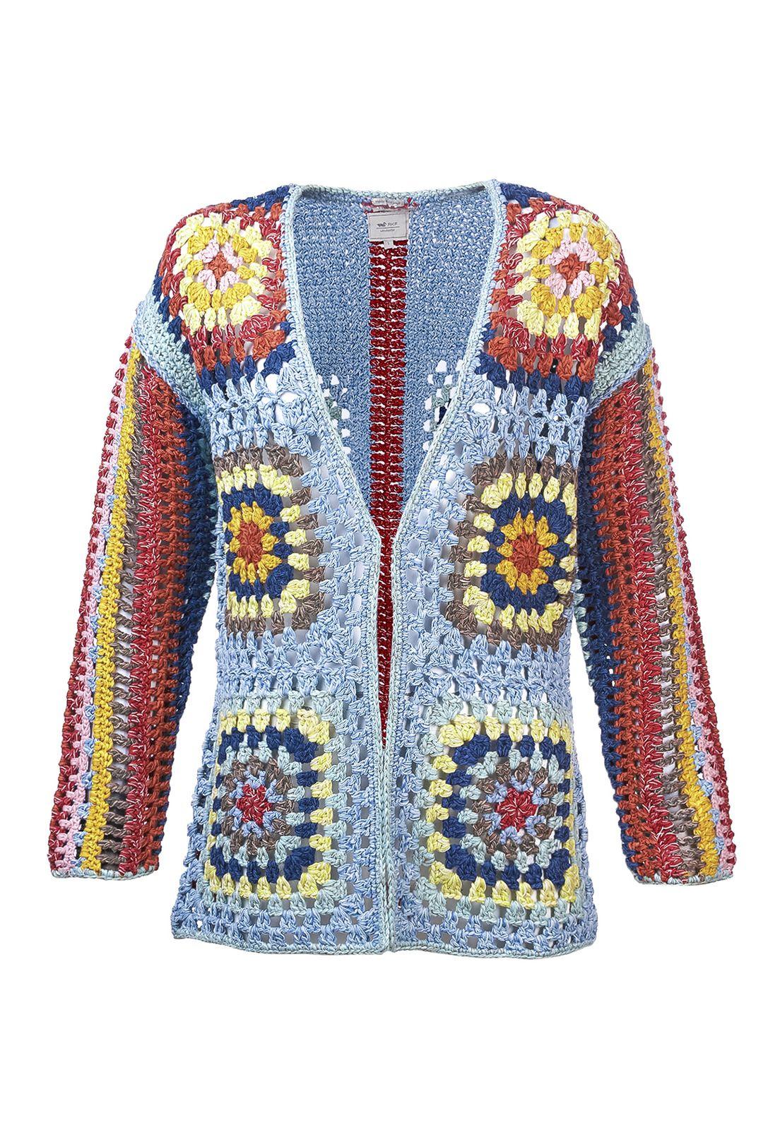 Sweater Algodón Orgánic Positano Celeste Mujer-0