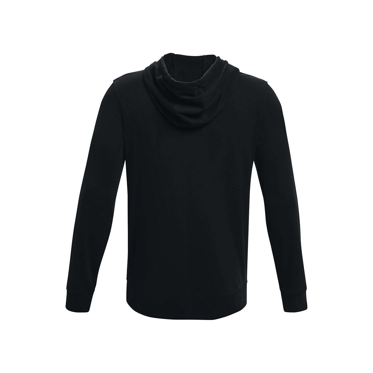 Polerón full zip Rival Terry hombre Negro-1