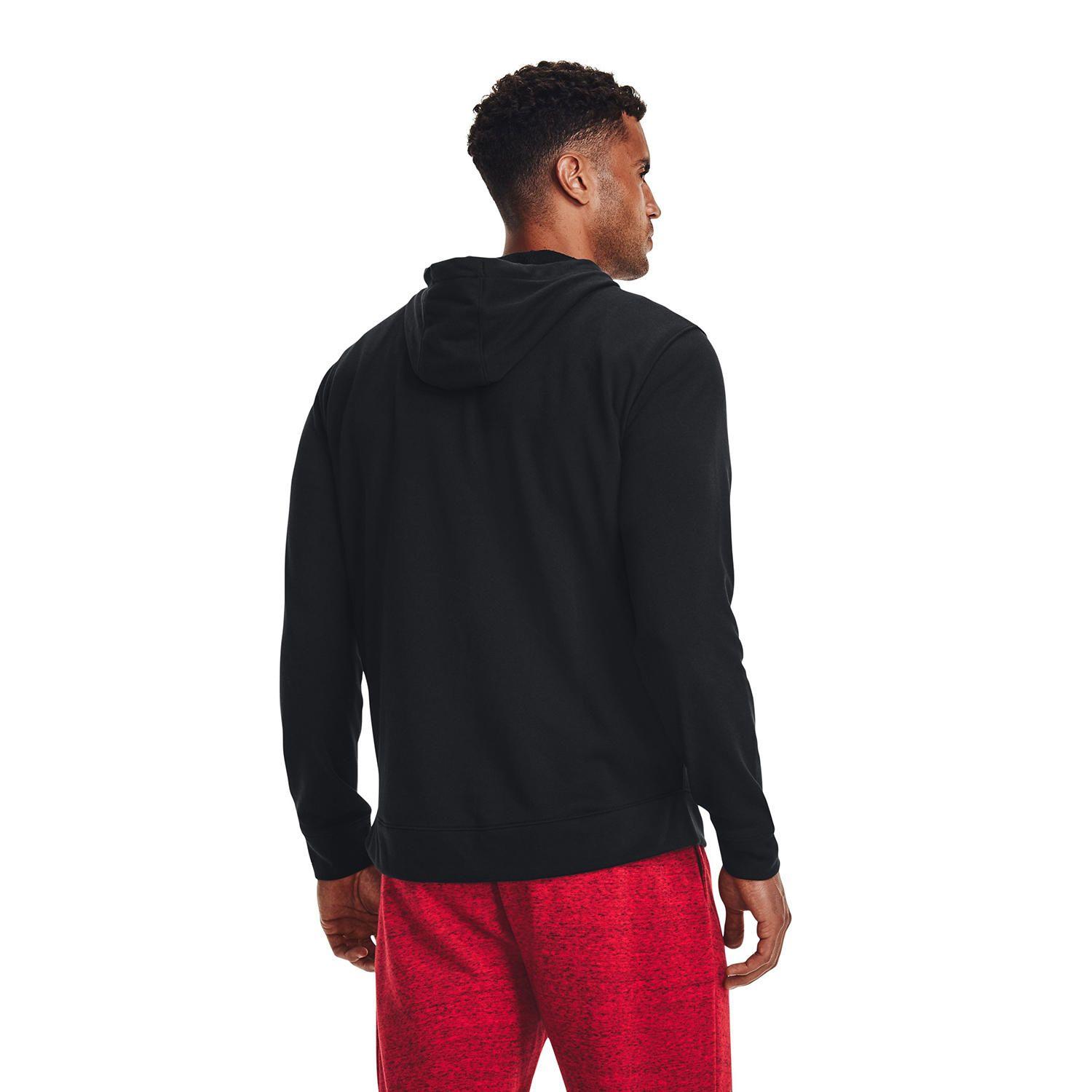 Polerón full zip Rival Terry hombre Negro-4