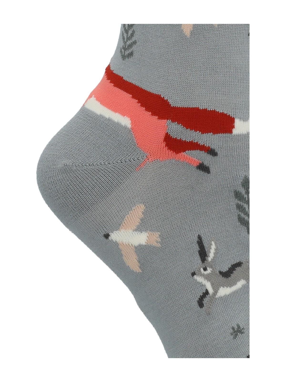 Calcetín Bambú Mujer C St Animals Azul-1