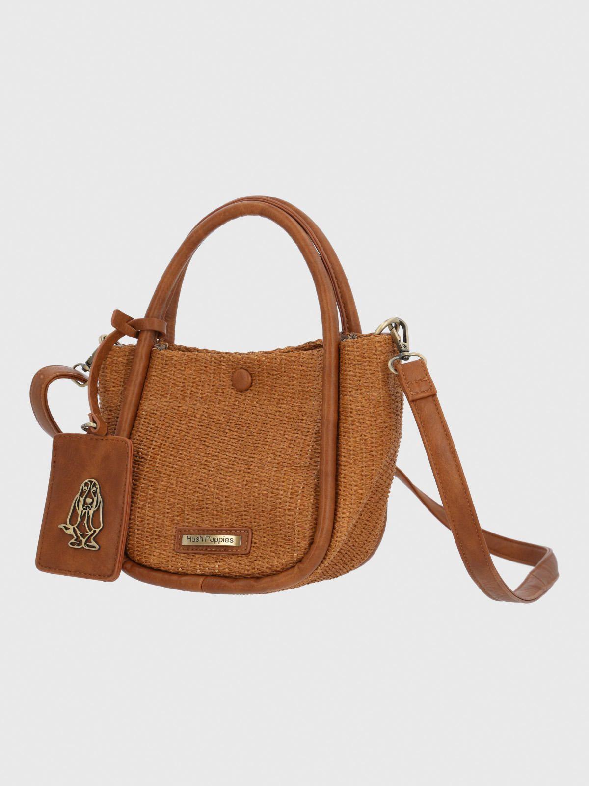 Cartera Ecocuero Mujer Yang Bag Café-1
