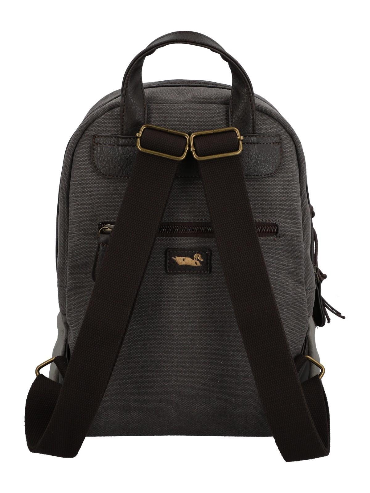 Mochila Textil Mujer Carmin Back Gris-2