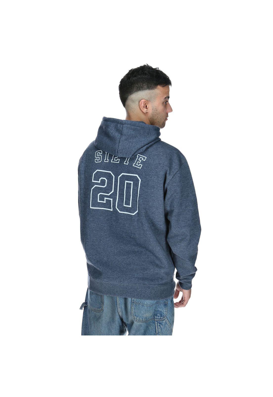 Polerón Unisex Varsity Azul -2