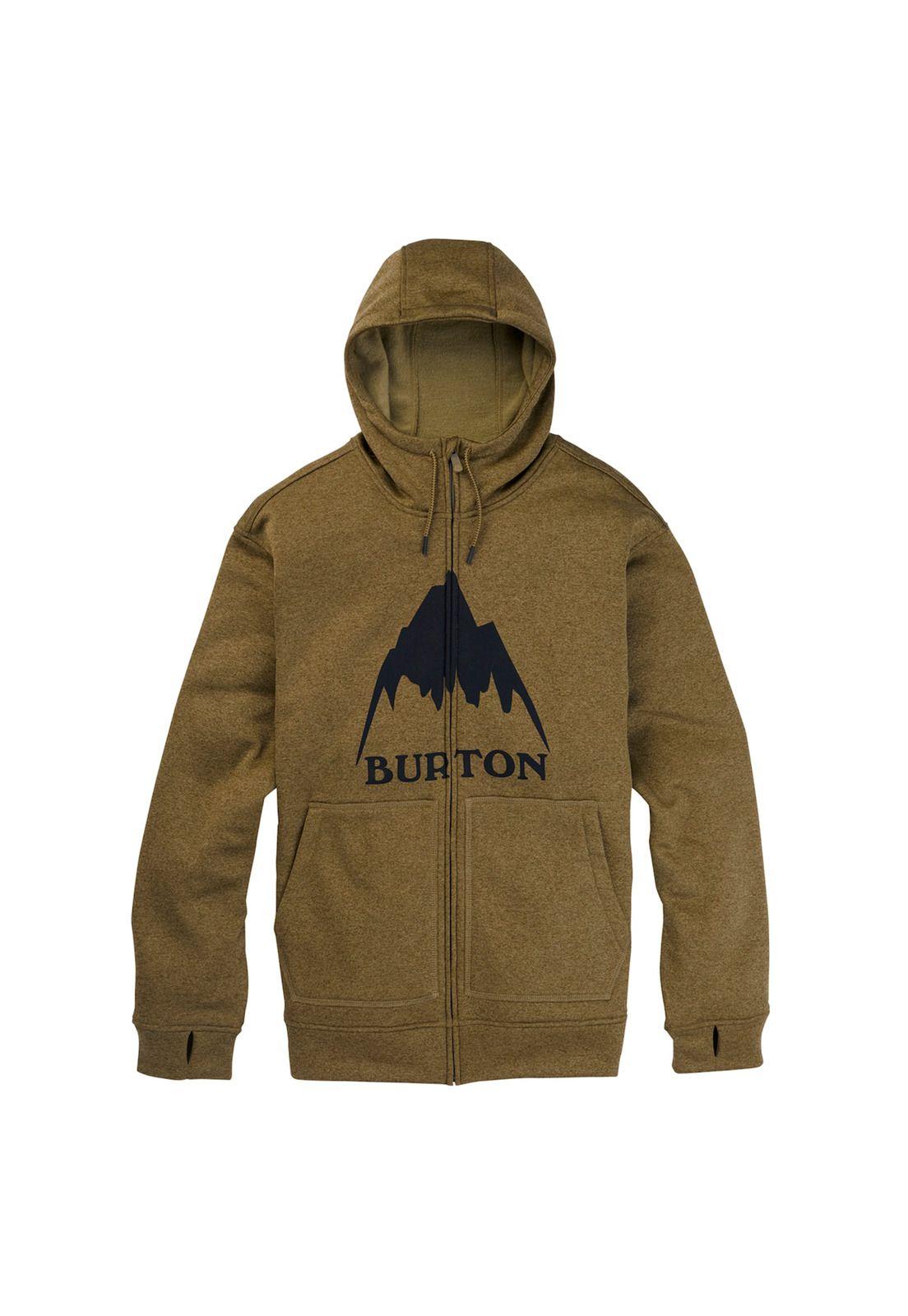 Softshell Hombre M Oak Fz Verde Burton-0