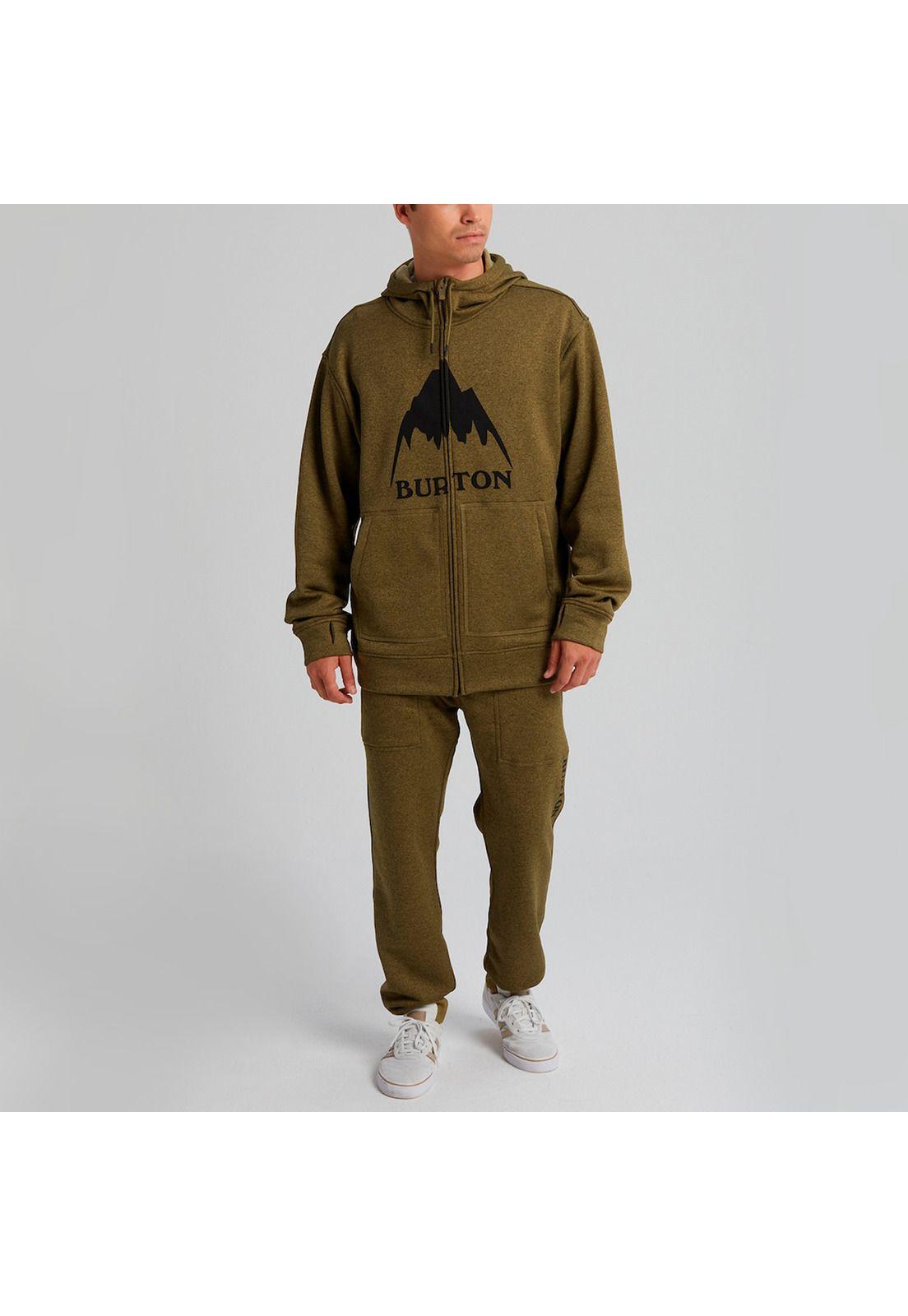 Softshell Hombre M Oak Fz Verde Burton-1