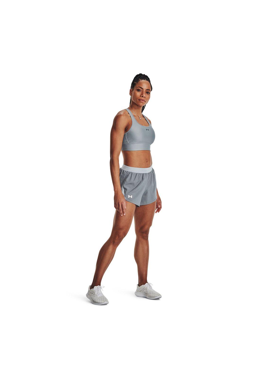 Short Running Fly-By 2 Gris Mujer-5